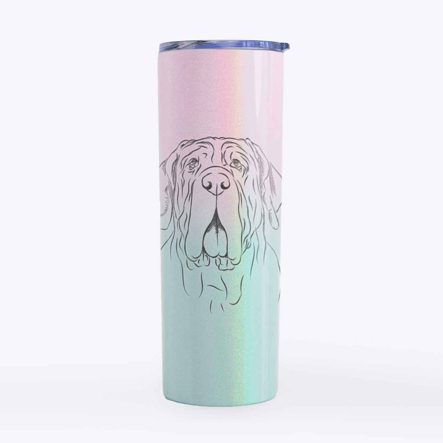 Dinah the Neapolitan Mastiff - 20oz Skinny Tumbler