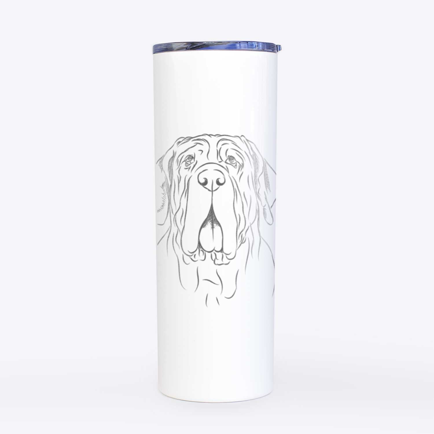 Dinah the Neapolitan Mastiff - 20oz Skinny Tumbler