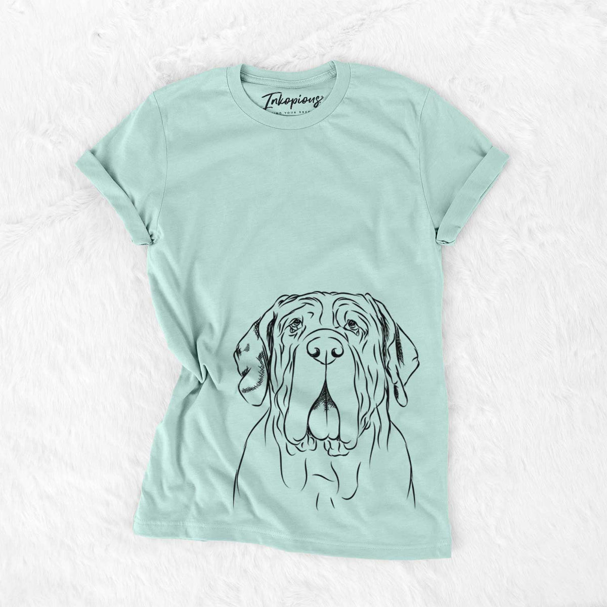 Bare Dinah the Neapolitan Mastiff - Unisex Crewneck