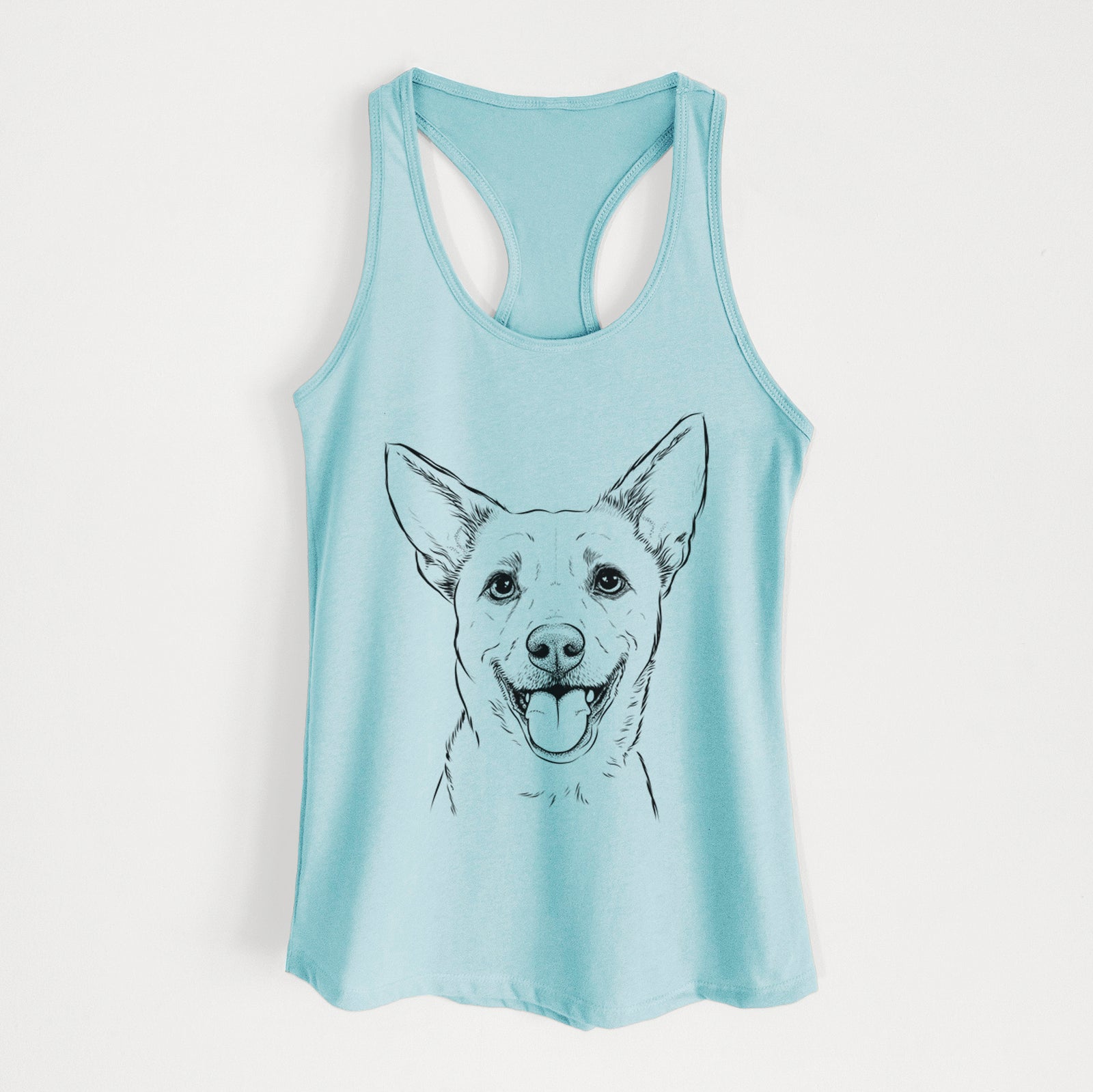 Dinghy the Mixed Breed - Women's Racerback Tanktop