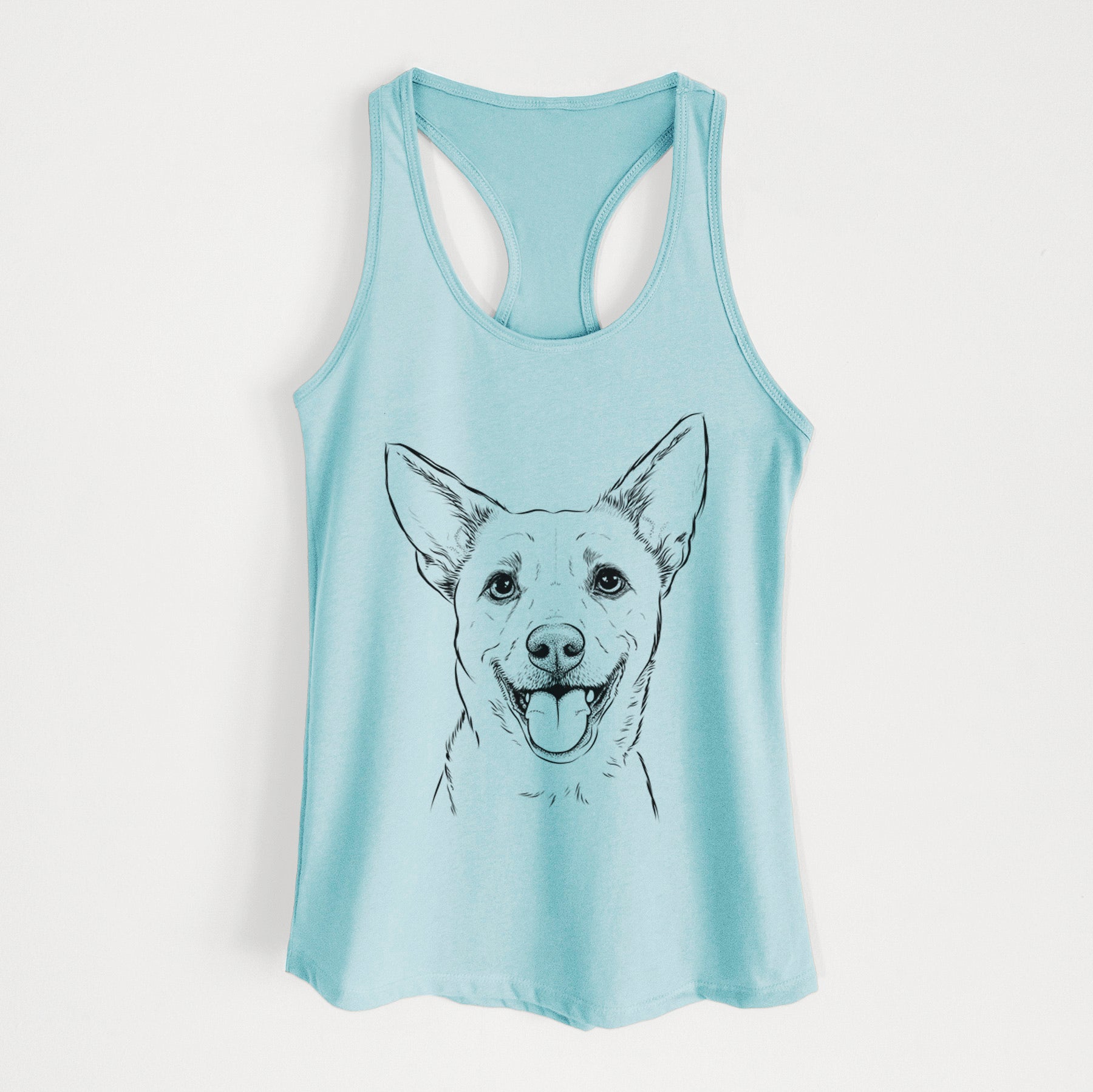 Dinghy the Mixed Breed - Women's Racerback Tanktop