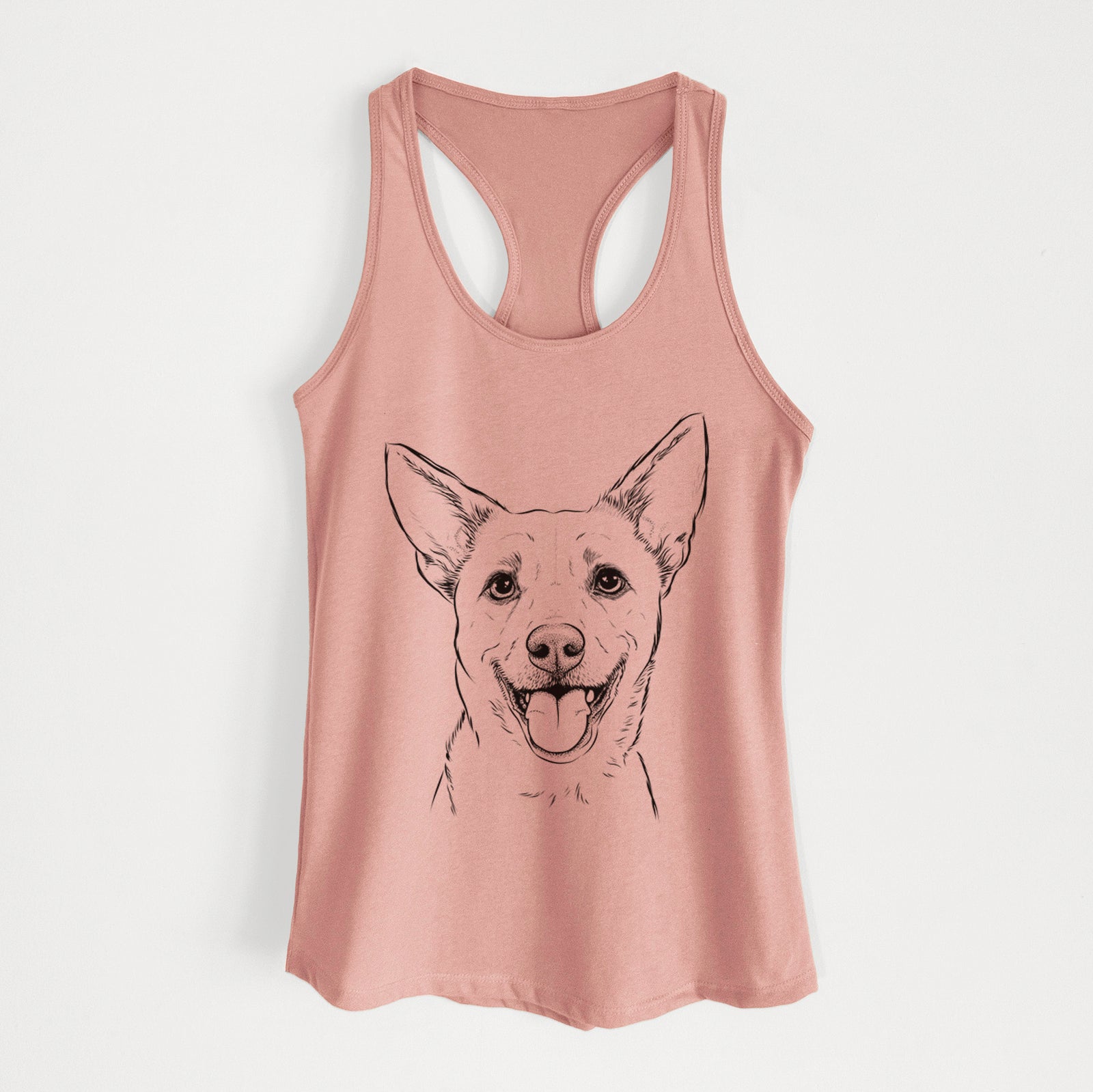 Dinghy the Mixed Breed - Women's Racerback Tanktop
