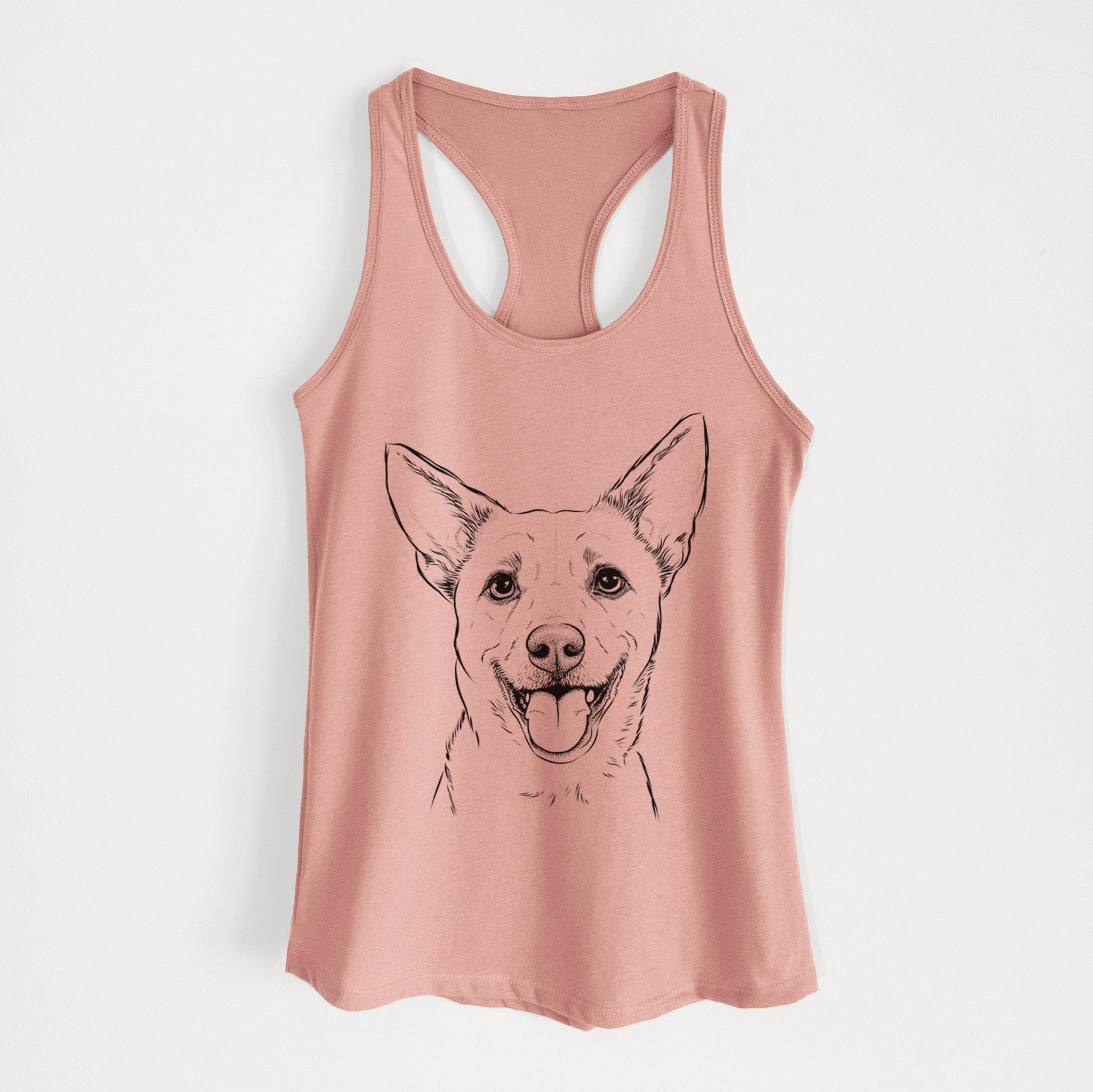 Dinghy the Mixed Breed - Women's Racerback Tanktop