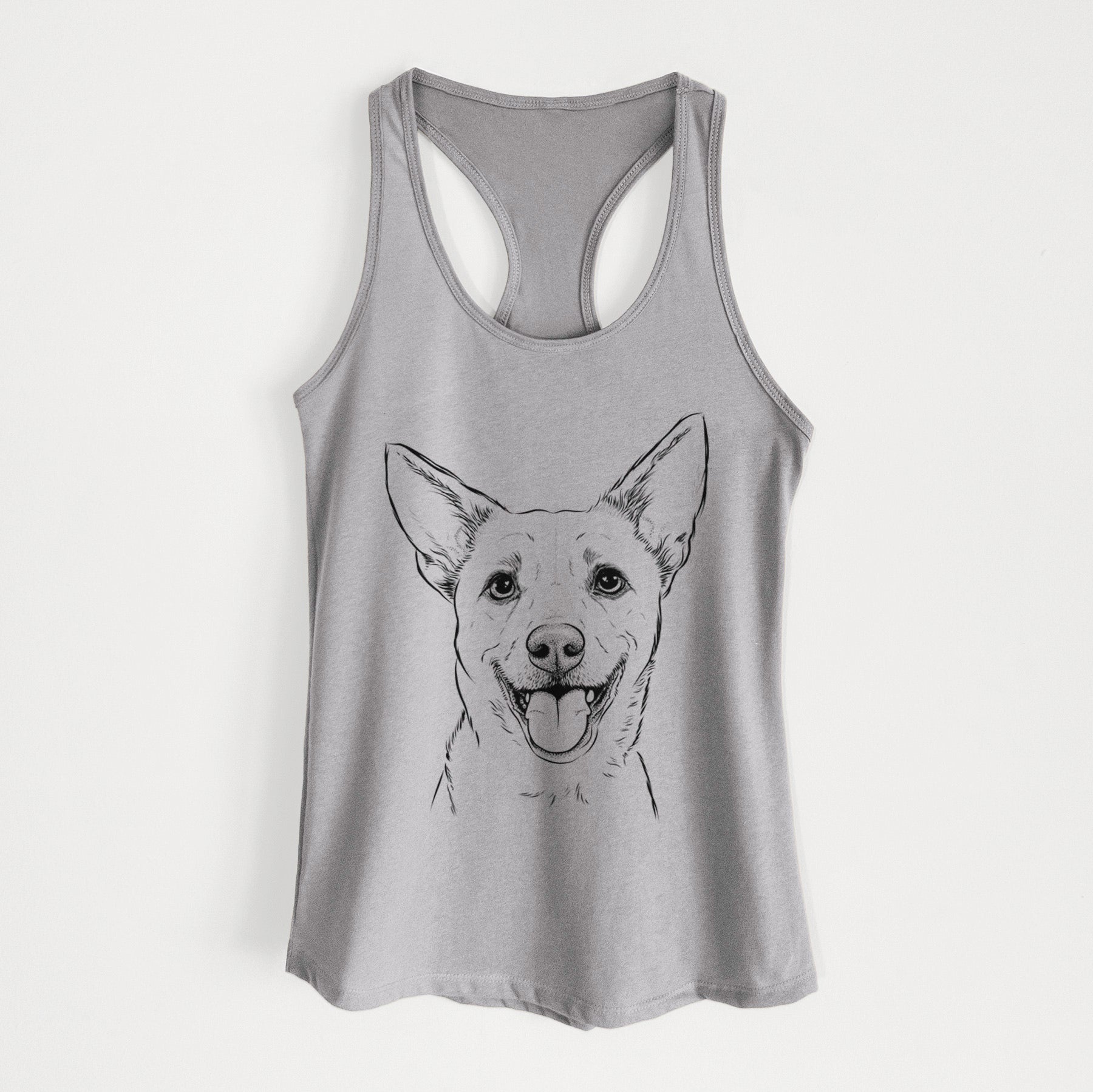 Dinghy the Mixed Breed - Women's Racerback Tanktop