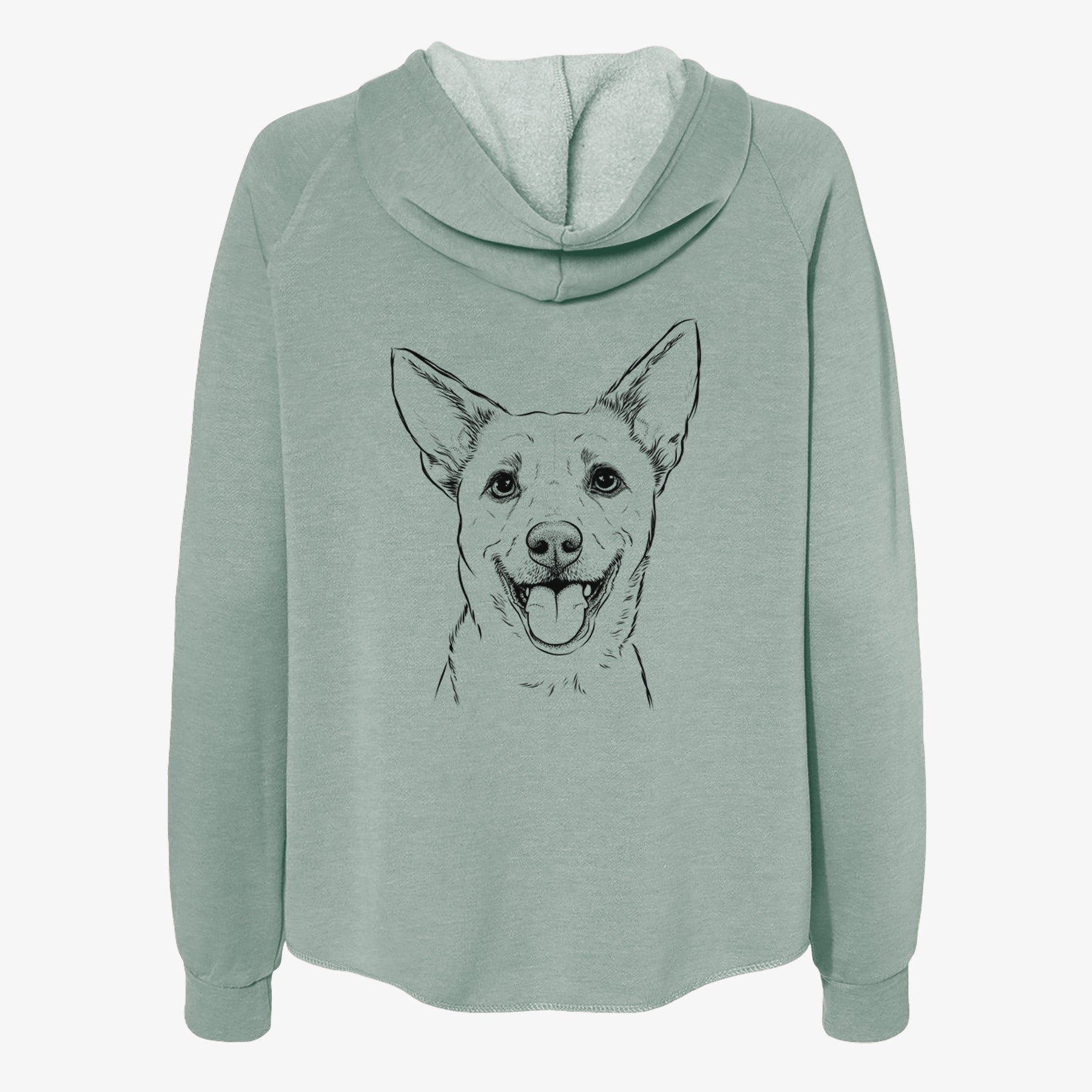 Dinghy the Mixed Breed - Women's Cali Wave Zip-Up Sweatshirt