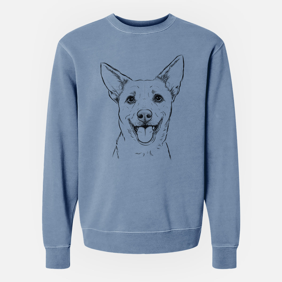 Bare Dinghy the Mixed Breed - Unisex Pigment Dyed Crew Sweatshirt