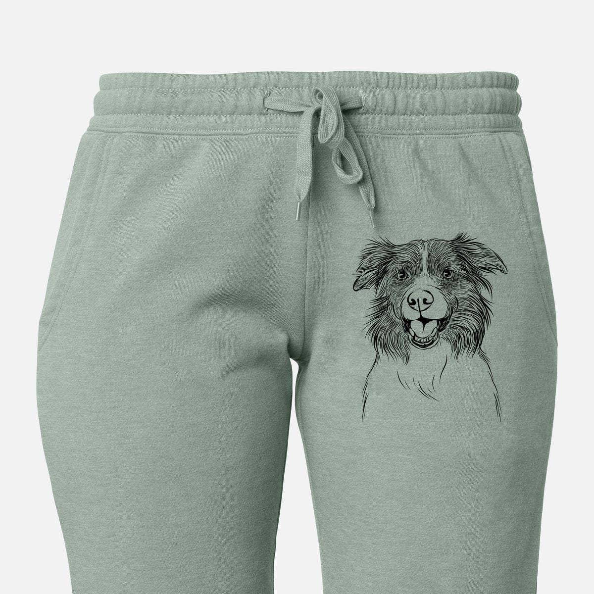 Dizzy the Border Collie - Women&#39;s Cali Wave Joggers