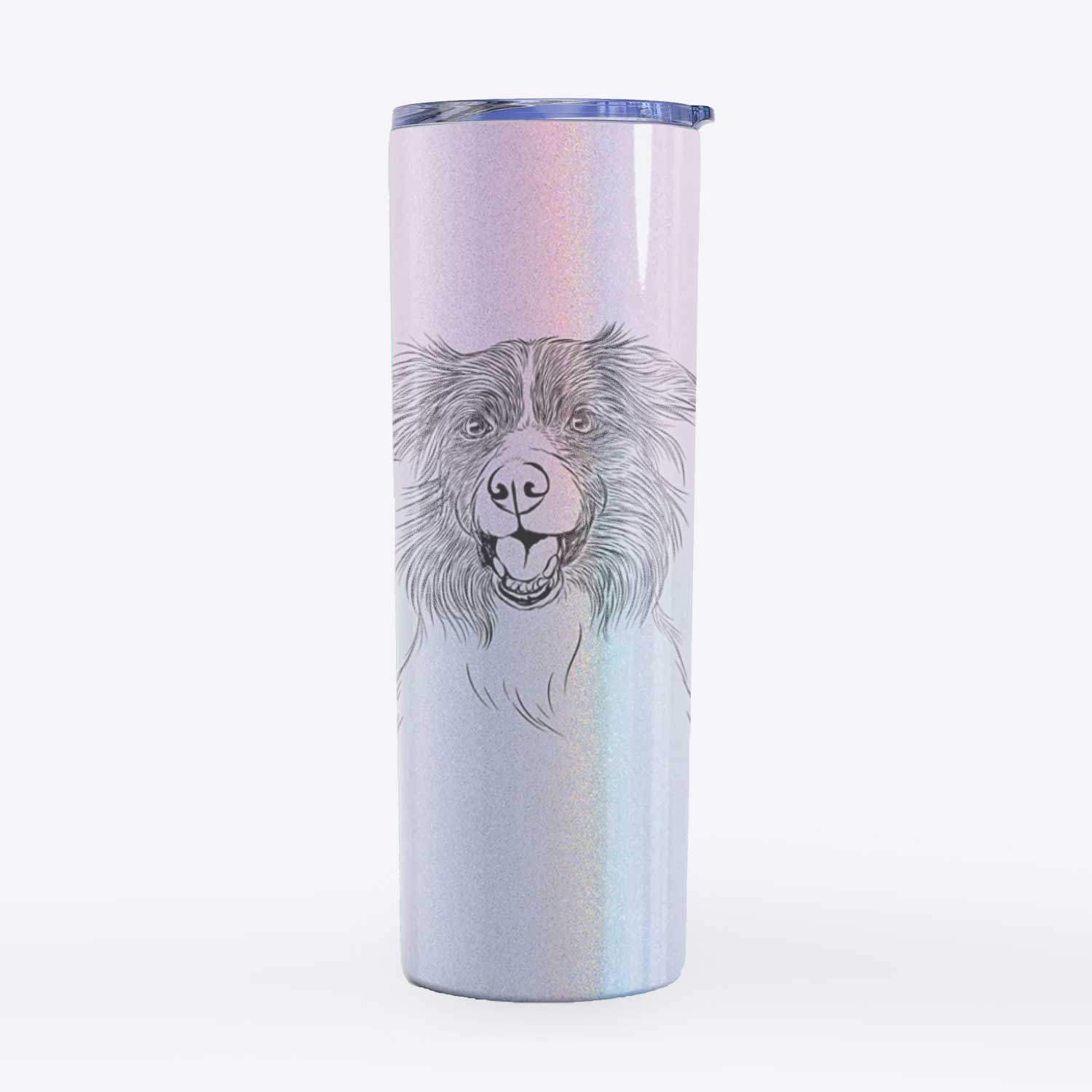 Dizzy the Border Collie - 20oz Skinny Tumbler