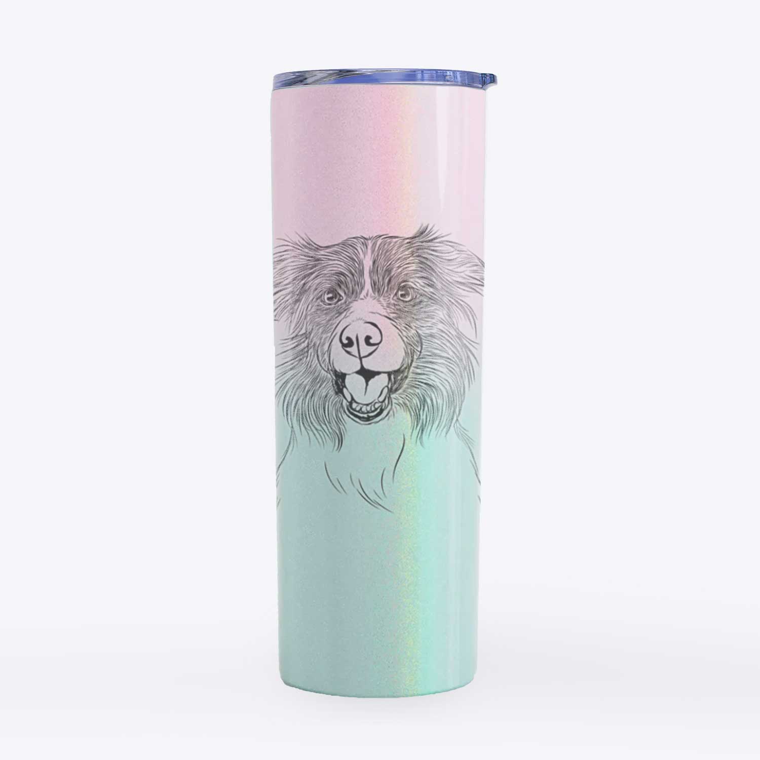 Dizzy the Border Collie - 20oz Skinny Tumbler