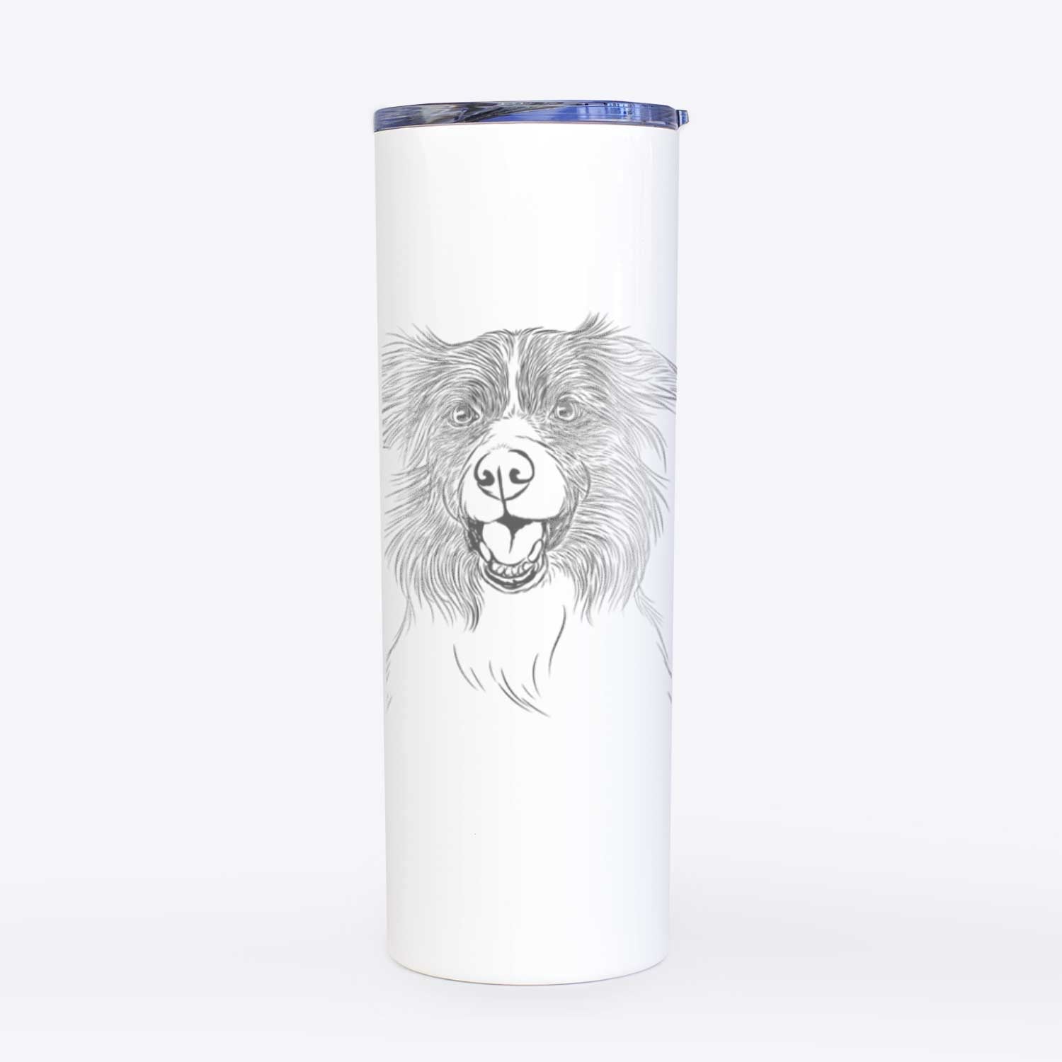 Dizzy the Border Collie - 20oz Skinny Tumbler