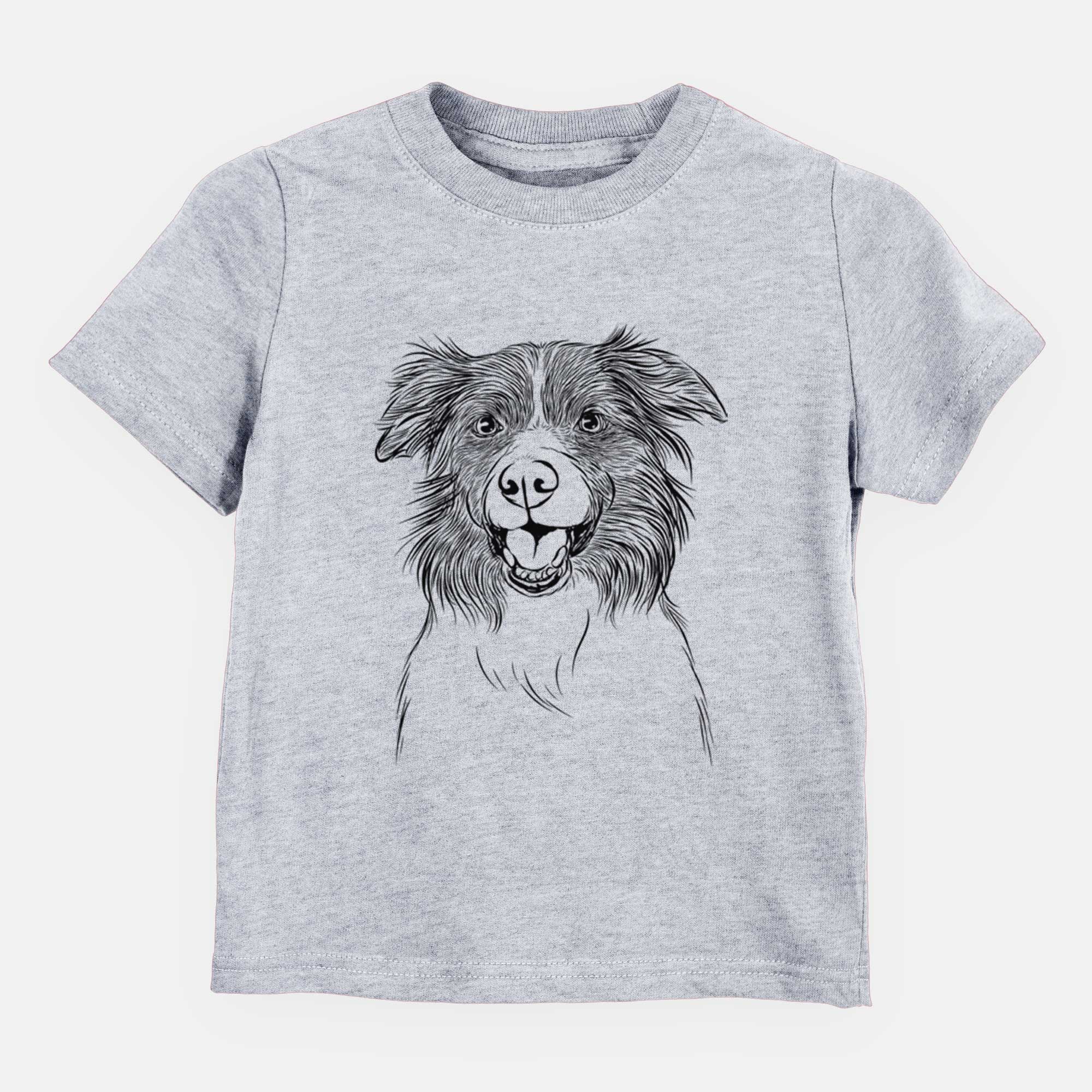 Bare Dizzy the Border Collie - Kids/Youth/Toddler Shirt