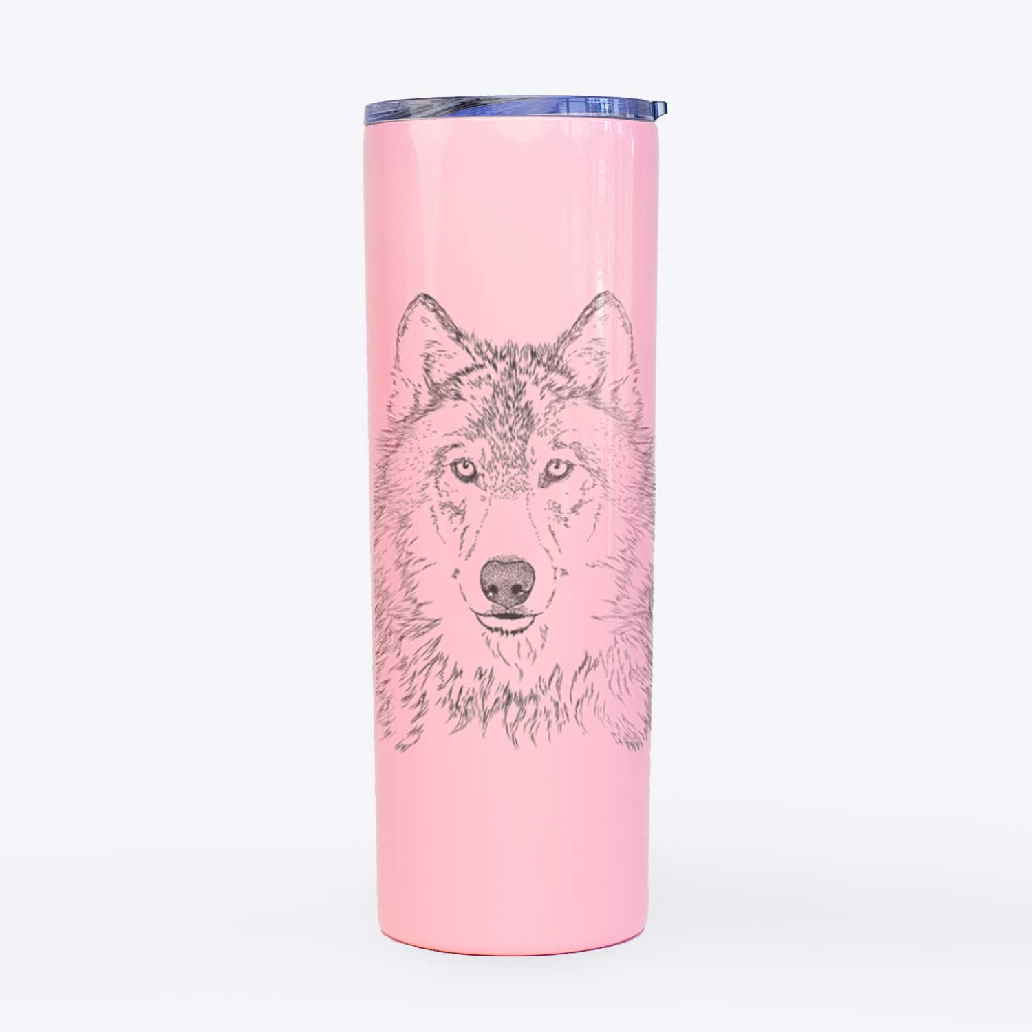 Django the Grey Wolf - 20oz Skinny Tumbler