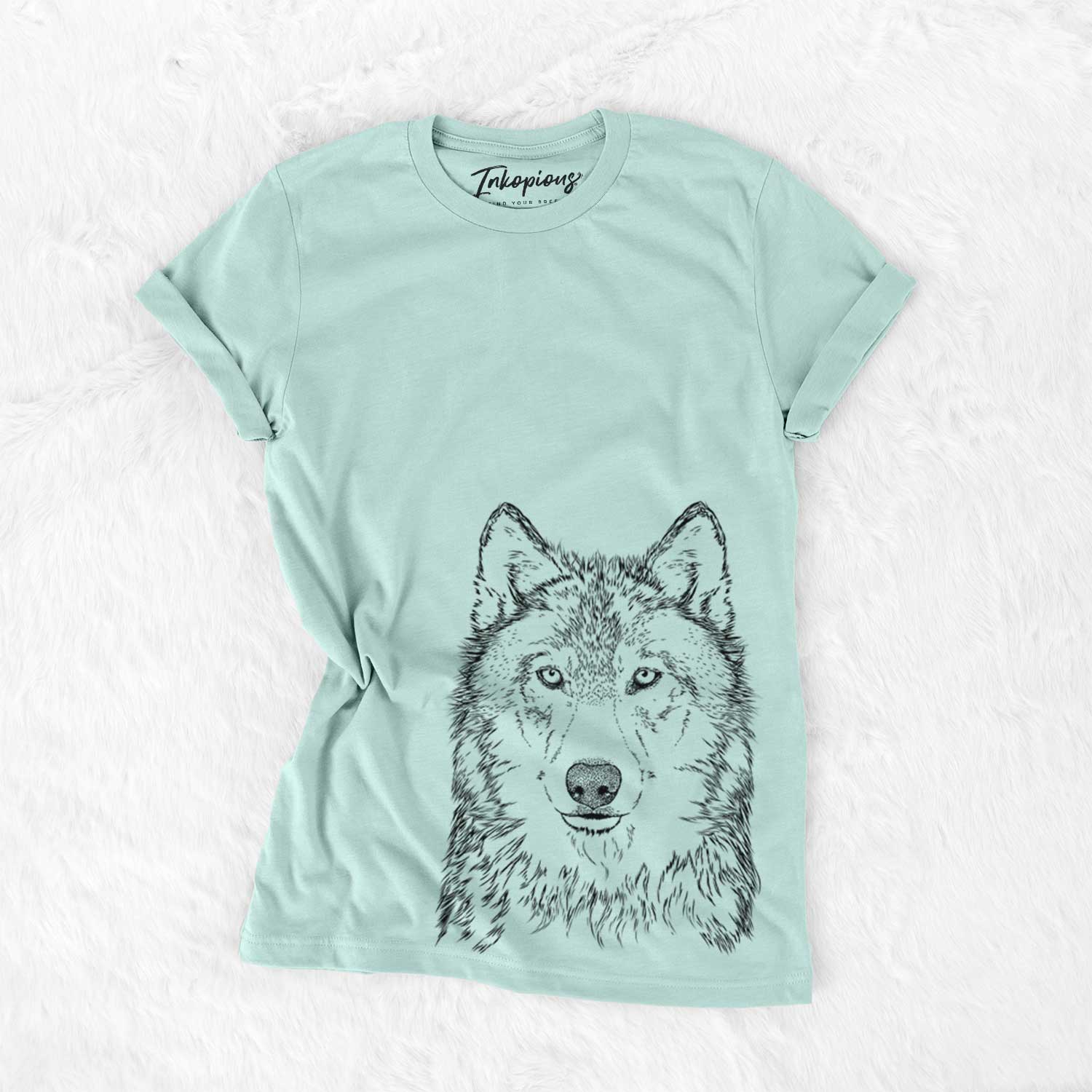 Bare Django the Grey Wolf - Unisex Crewneck