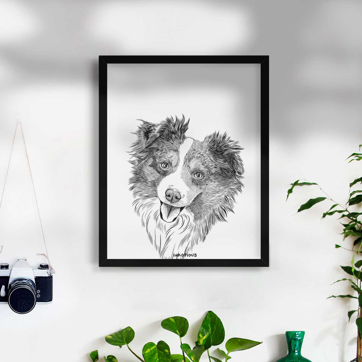 Doc the Mini Aussie Art Print