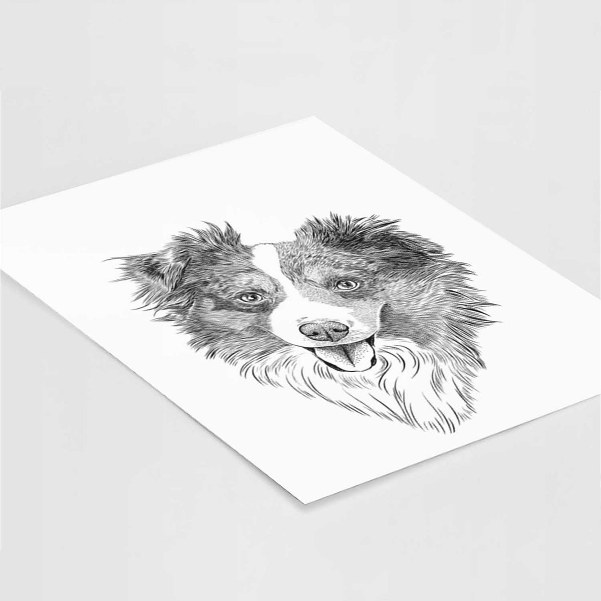 Doc the Mini Aussie Art Print