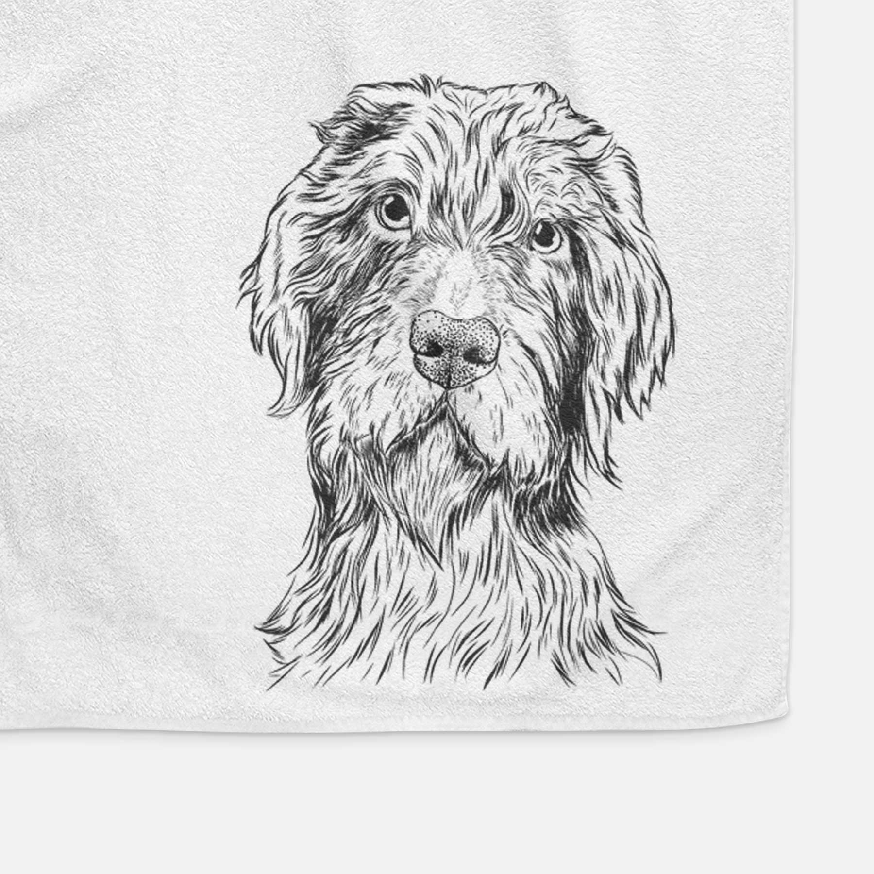 Doc Holliday the Pudelpointer Decorative Hand Towel