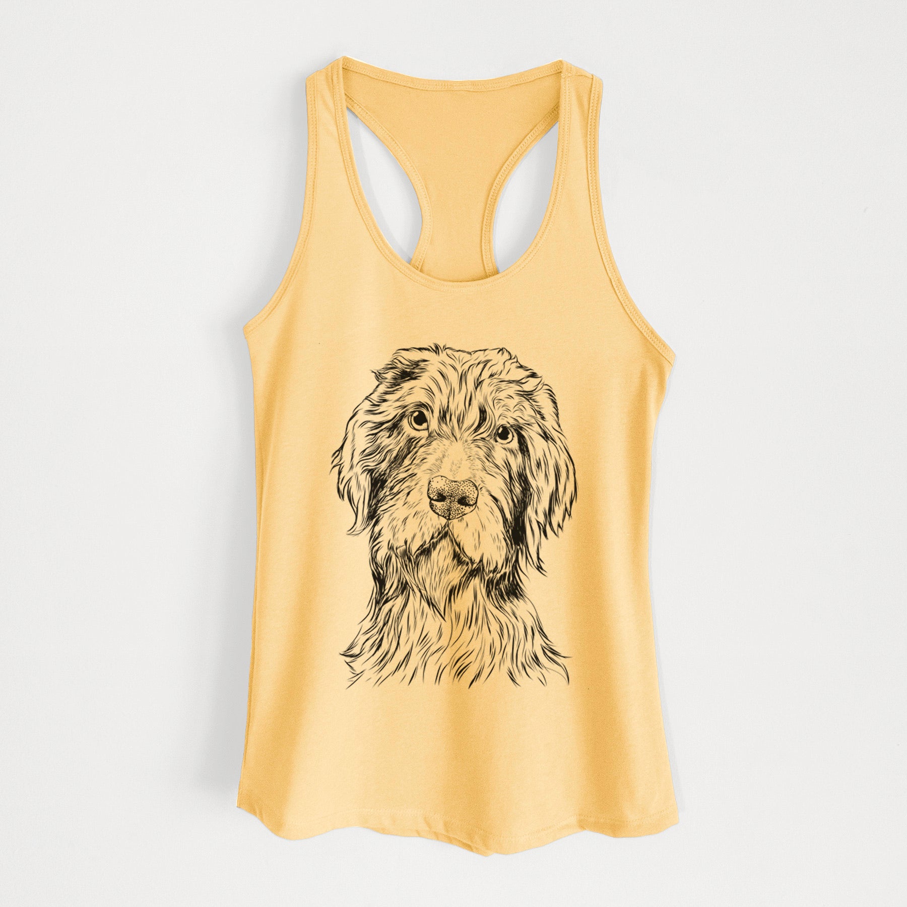 Doc Holliday the Pudelpointer - Women's Racerback Tanktop