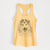 Donnan the Rough Collie - Women's Racerback Tanktop