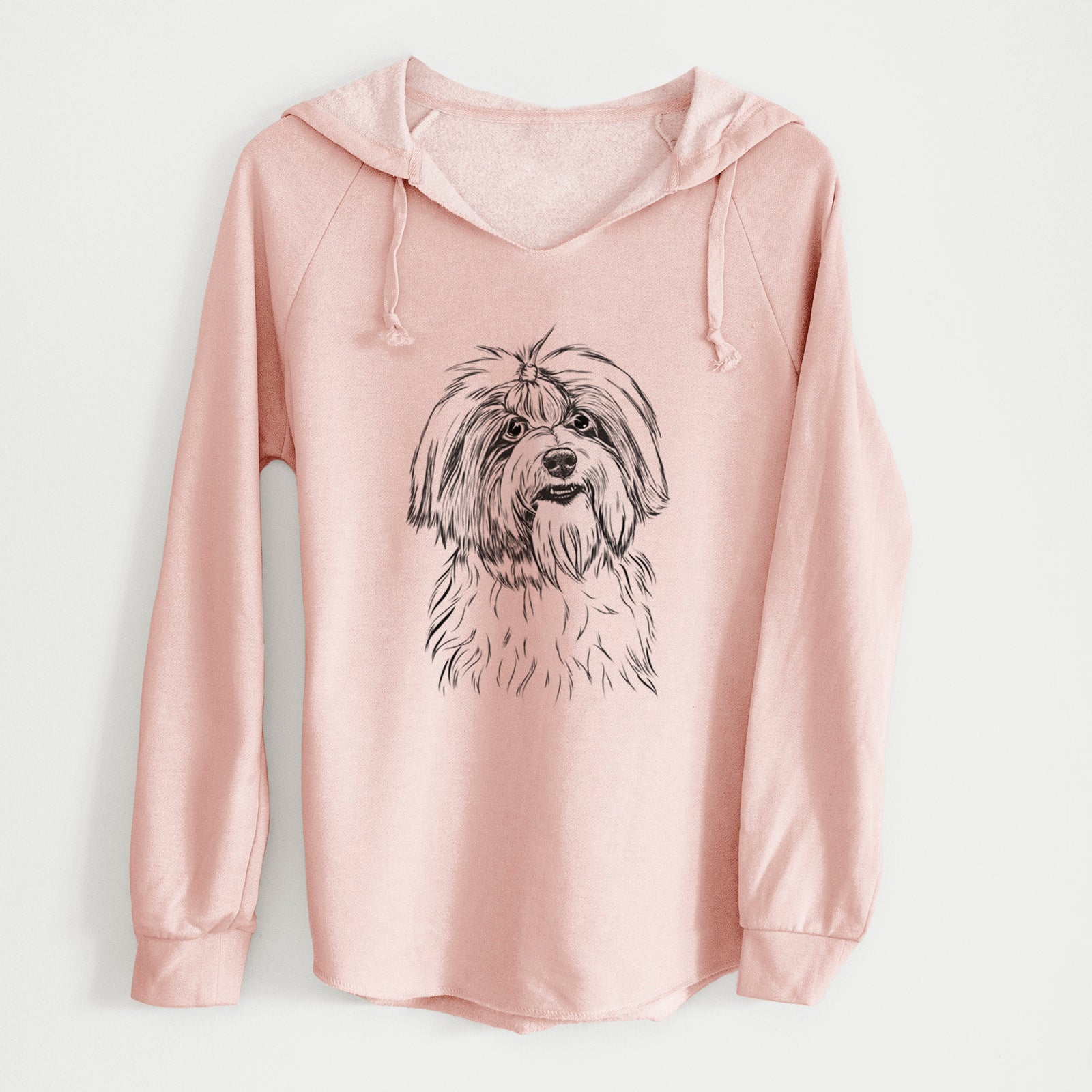 Bare Dooley the Havanese - Cali Wave Hooded Sweatshirt