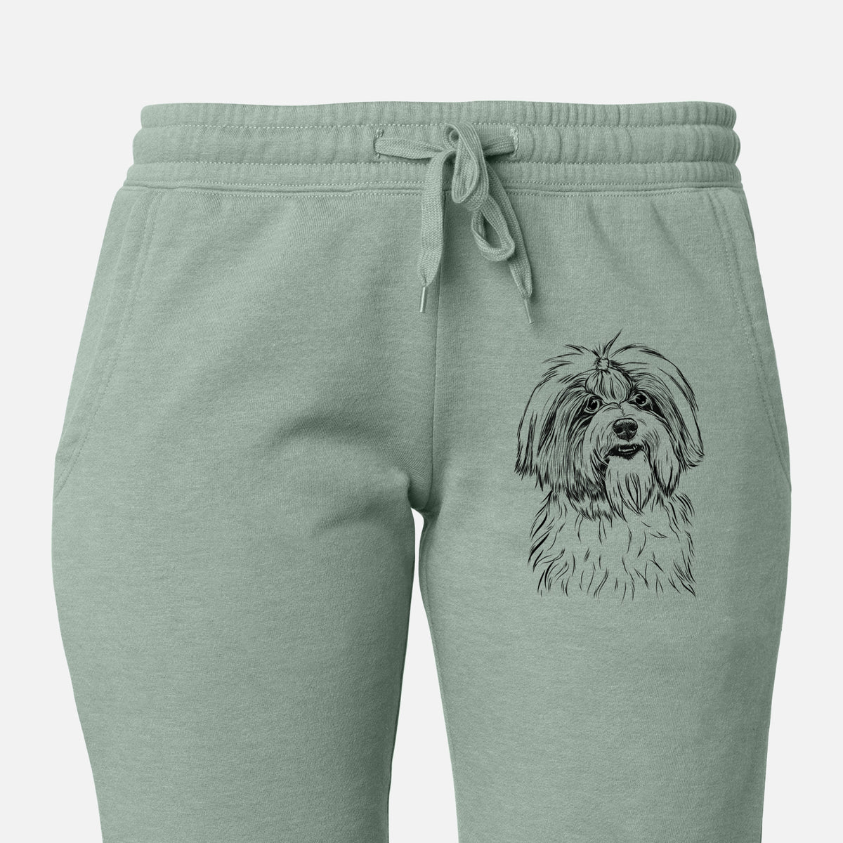 Dooley the Havanese - Women&#39;s Cali Wave Joggers