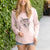 Bare Dora the Tabby Cat - Cali Wave Hooded Sweatshirt