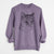 Bare Dora the Tabby Cat - Unisex Pigment Dyed Crew Sweatshirt