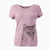 Bare Dora the Tabby Cat - Women's V-neck Shirt