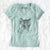 Bare Dora the Tabby Cat - Women's V-neck Shirt