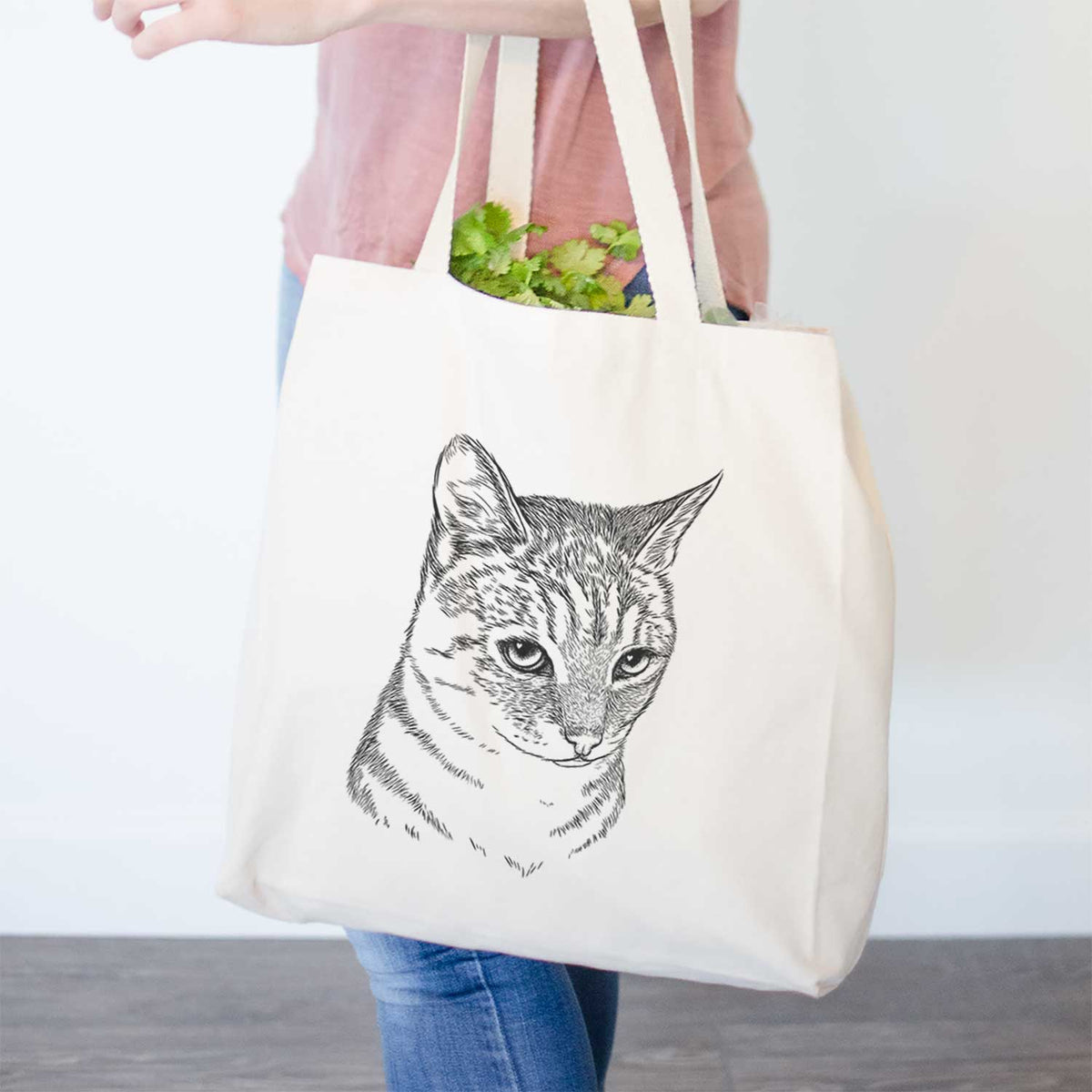 Dora the Tabby Cat - Tote Bag