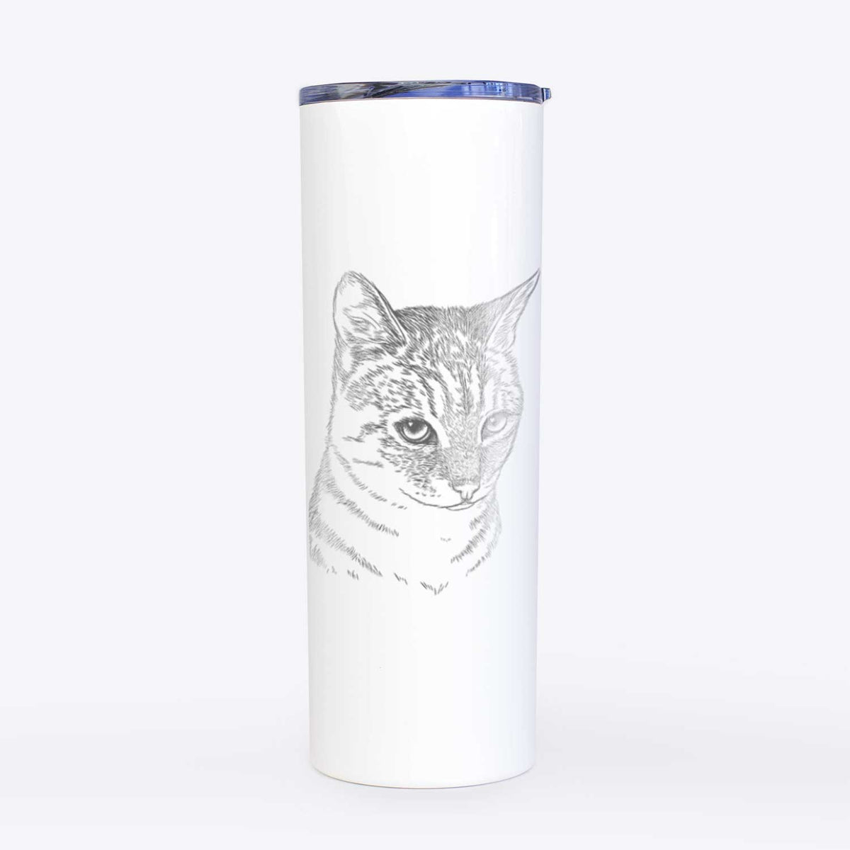 Dora the Tabby Cat - 20oz Skinny Tumbler