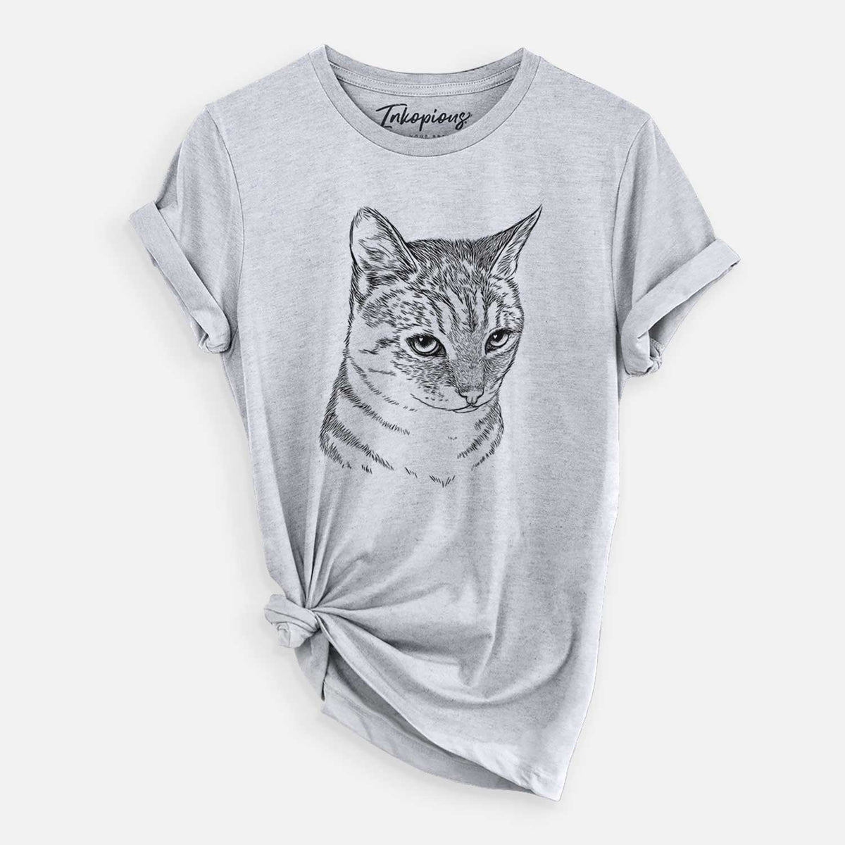 Bare Dora the Tabby Cat - Unisex Crewneck