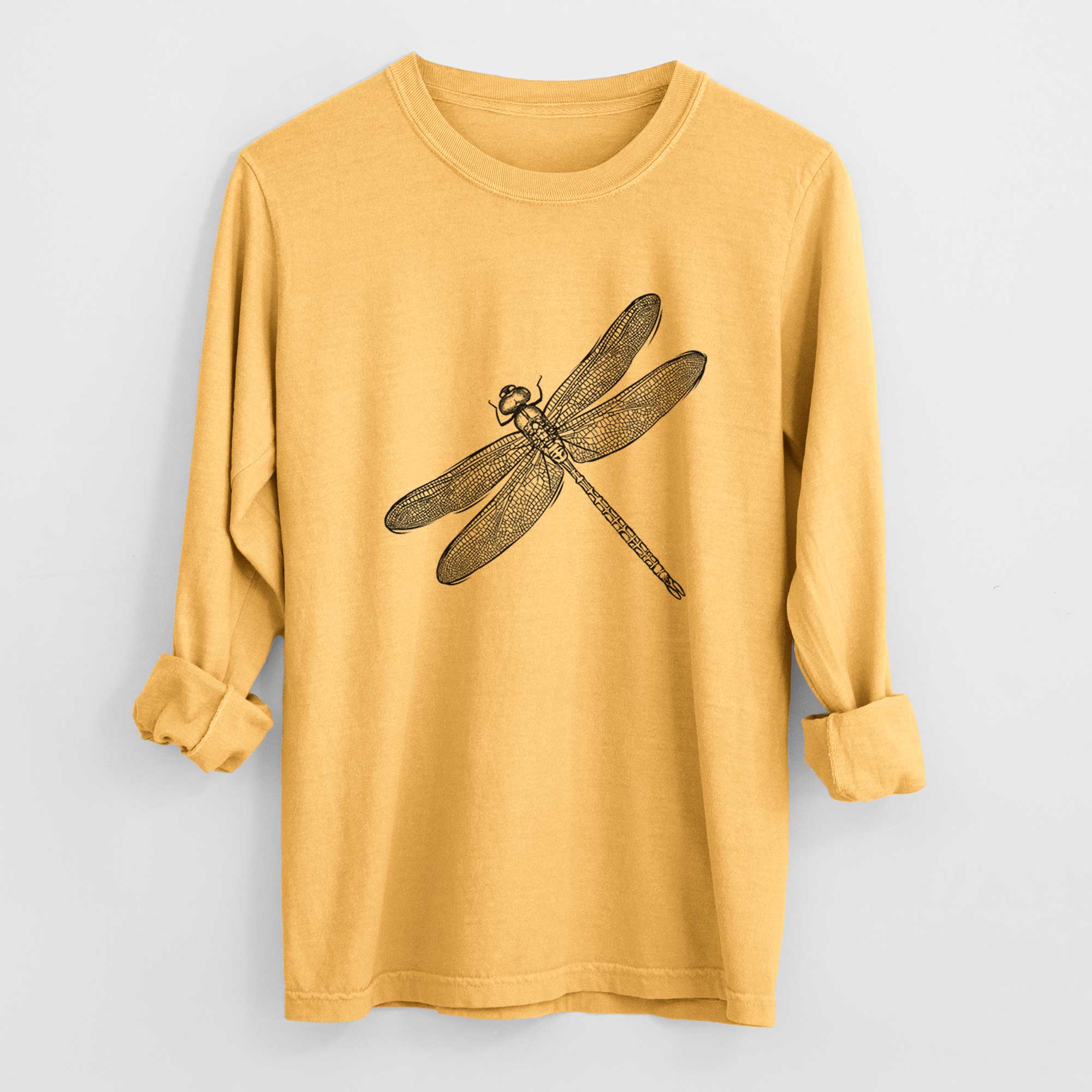 Bare Dragonfly the Dragonfly - Heavyweight 100% Cotton Long Sleeve