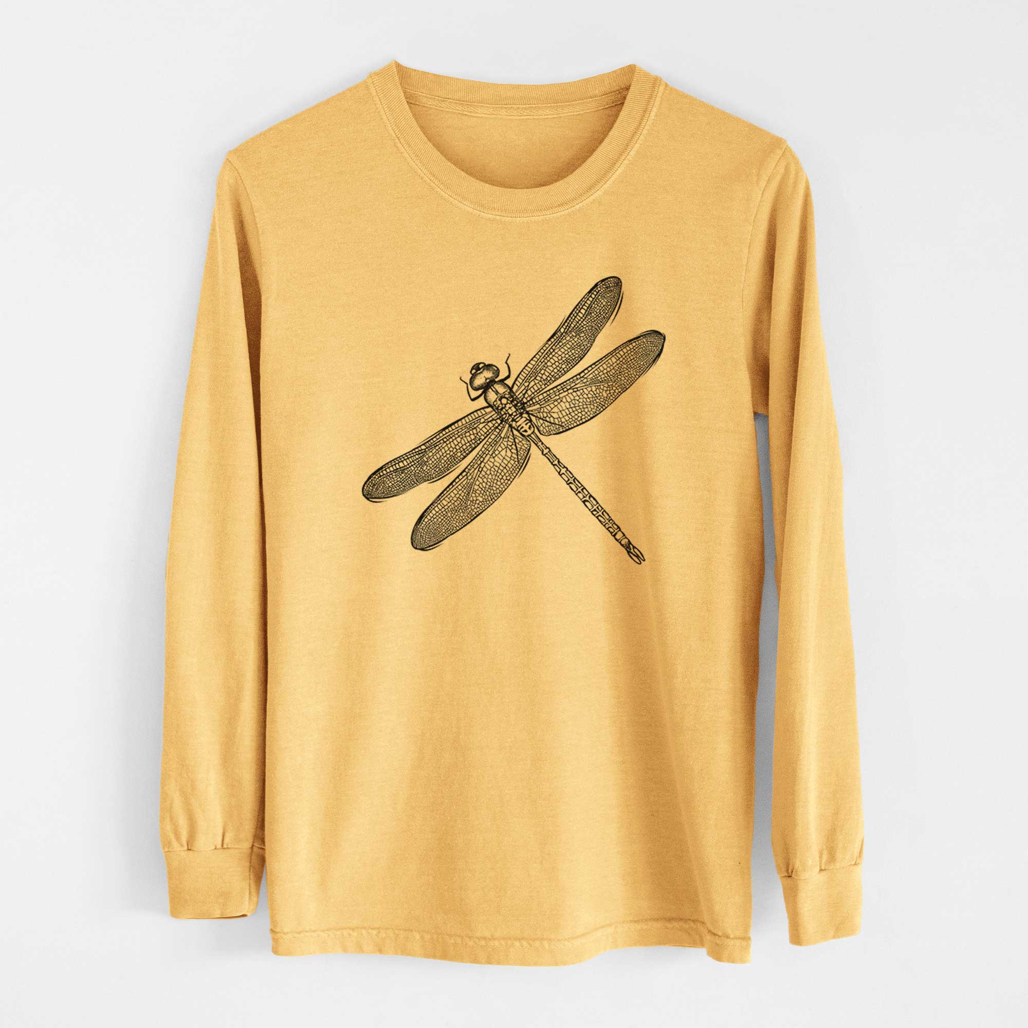 Bare Dragonfly the Dragonfly - Heavyweight 100% Cotton Long Sleeve