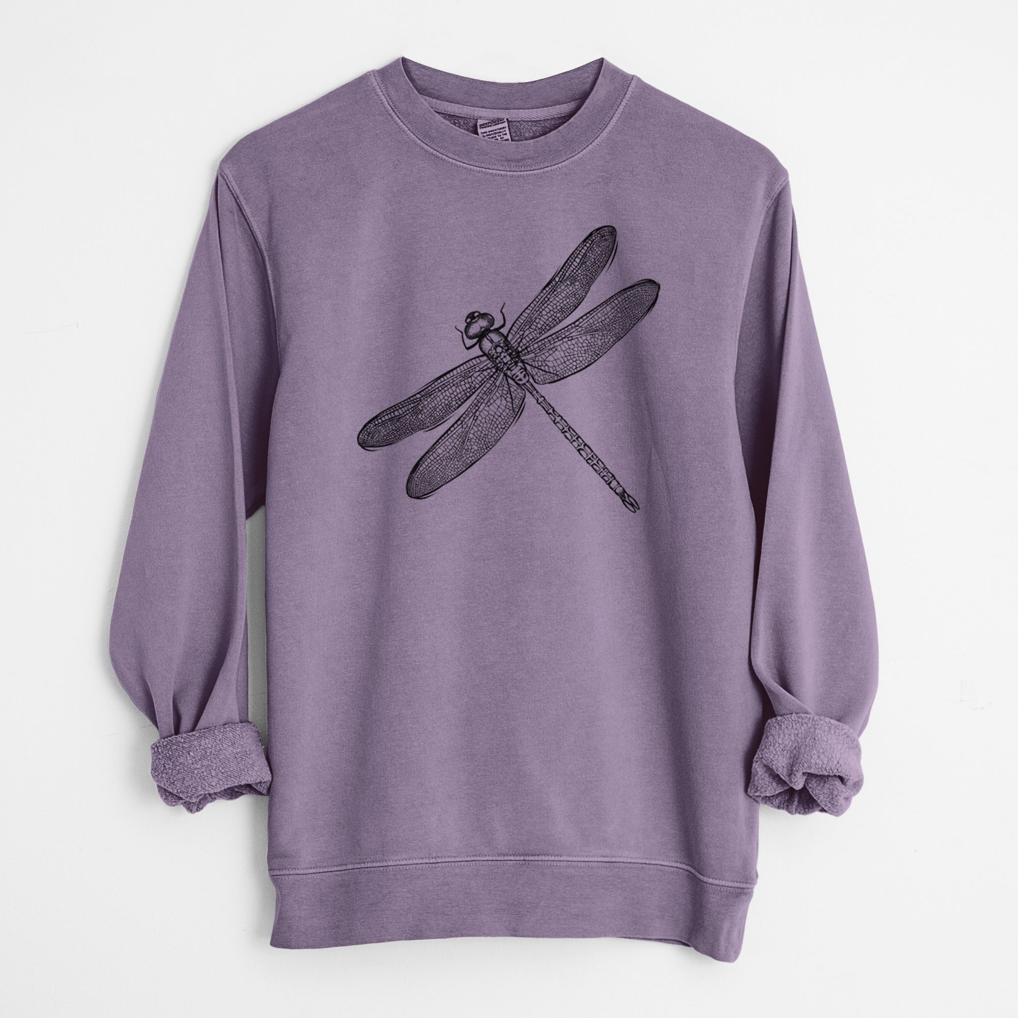 Bare Dragonfly the Dragonfly - Unisex Pigment Dyed Crew Sweatshirt