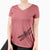 Bare Dragonfly the Dragonfly - Women's V-neck Shirt