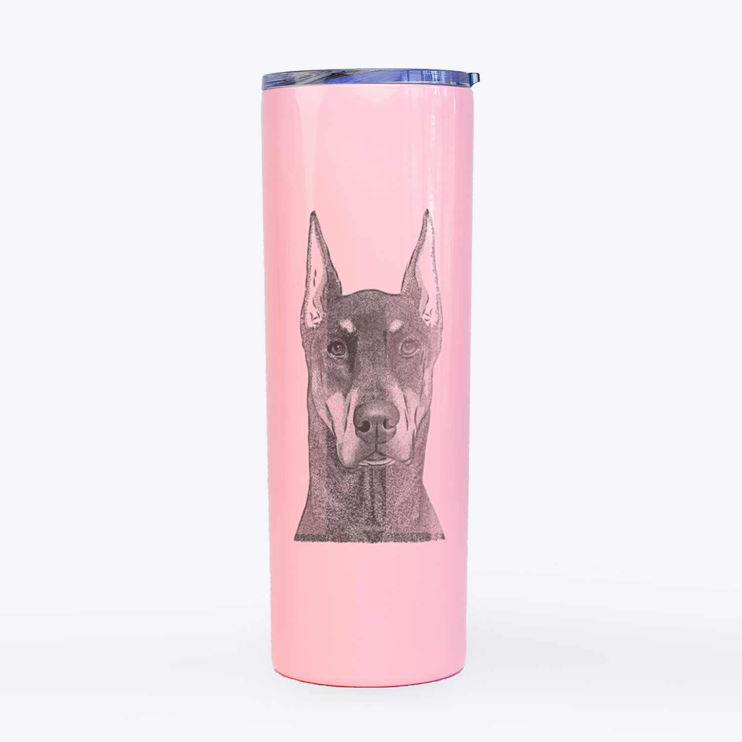 Drake the Doberman Pinscher - 20oz Skinny Tumbler