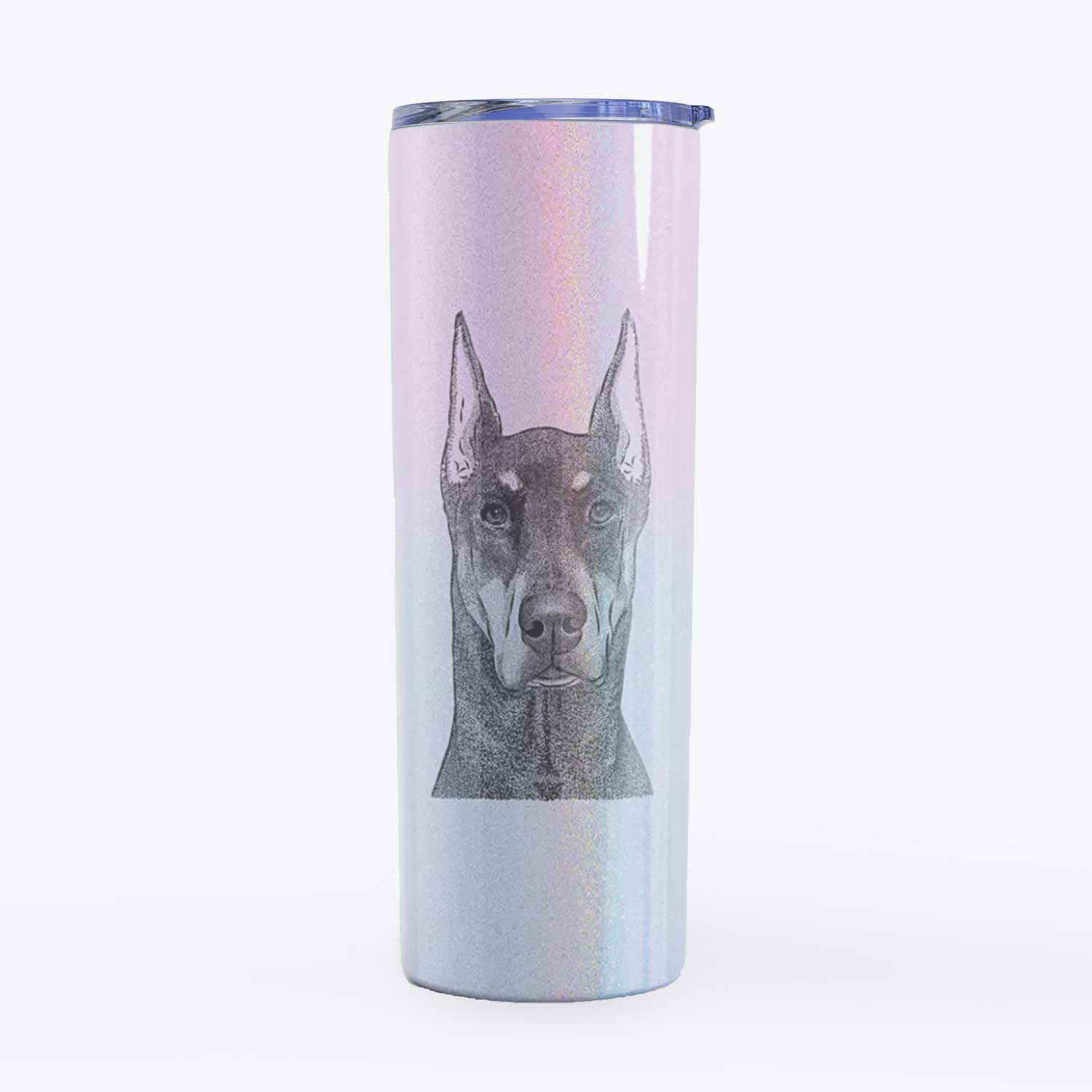 Drake the Doberman Pinscher - 20oz Skinny Tumbler