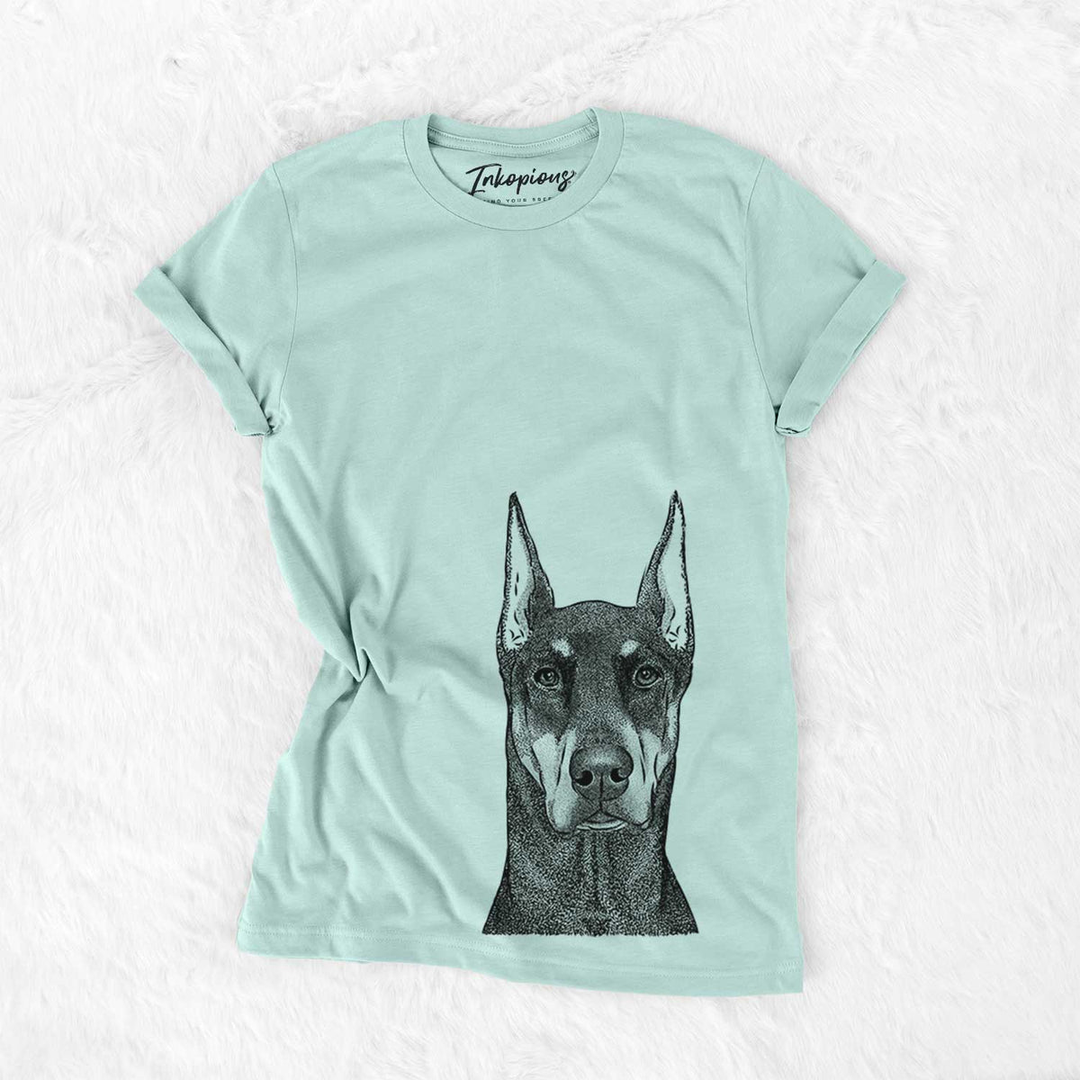 Drake the Doberman Pinscher - Bella Canvas Unisex Crewneck