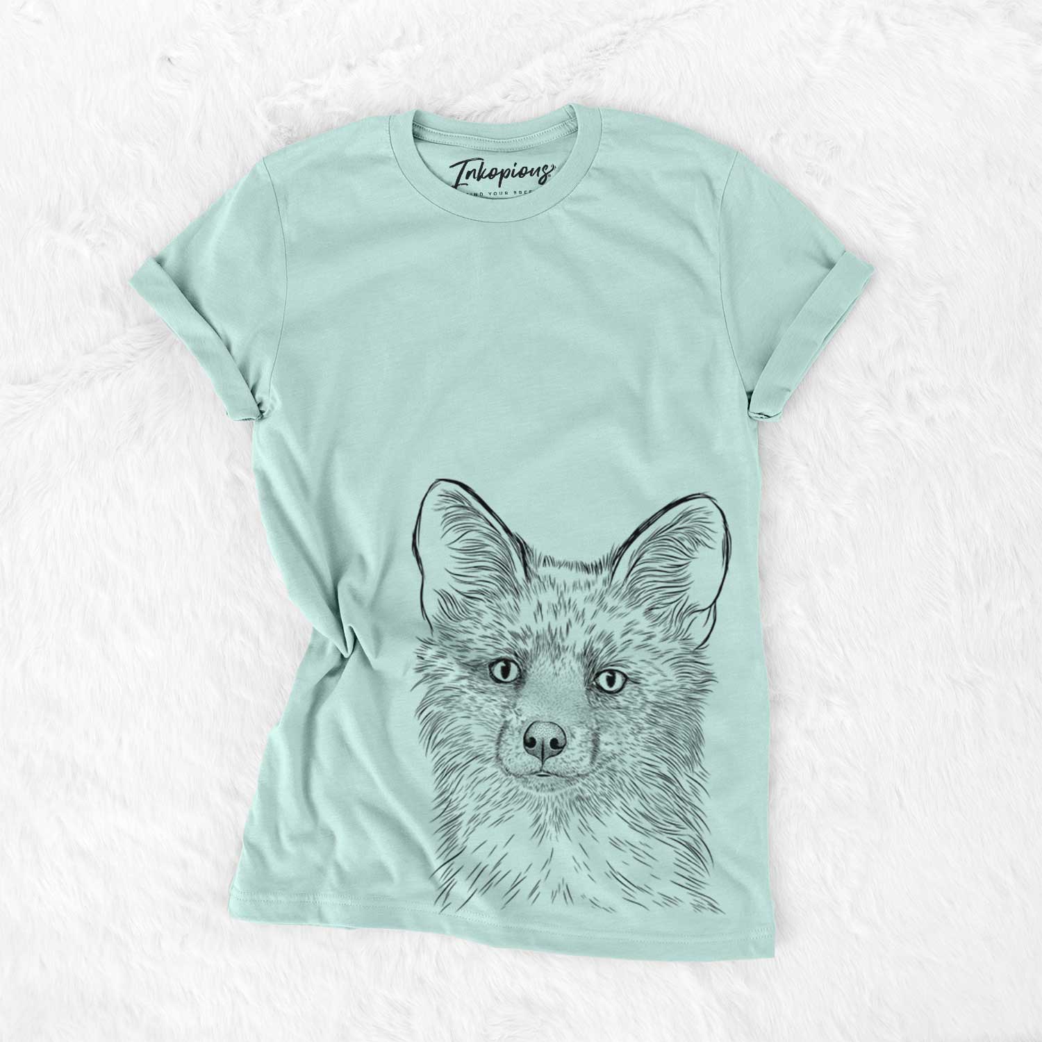 Bare Drax the Red Fox - Unisex Crewneck