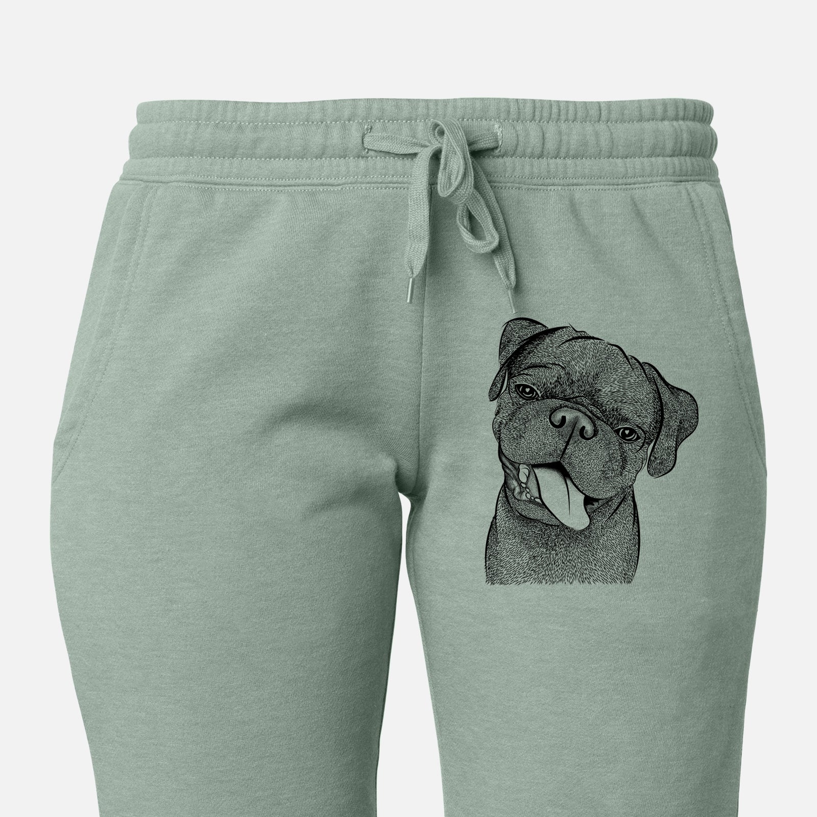 Dudley Danger the Pug - Women's Cali Wave Joggers