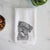 Dudley Danger the Pug Decorative Hand Towel