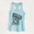 Dudley Danger the Pug - Women's Racerback Tanktop