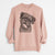 Bare Dudley Danger the Pug - Unisex Pigment Dyed Crew Sweatshirt