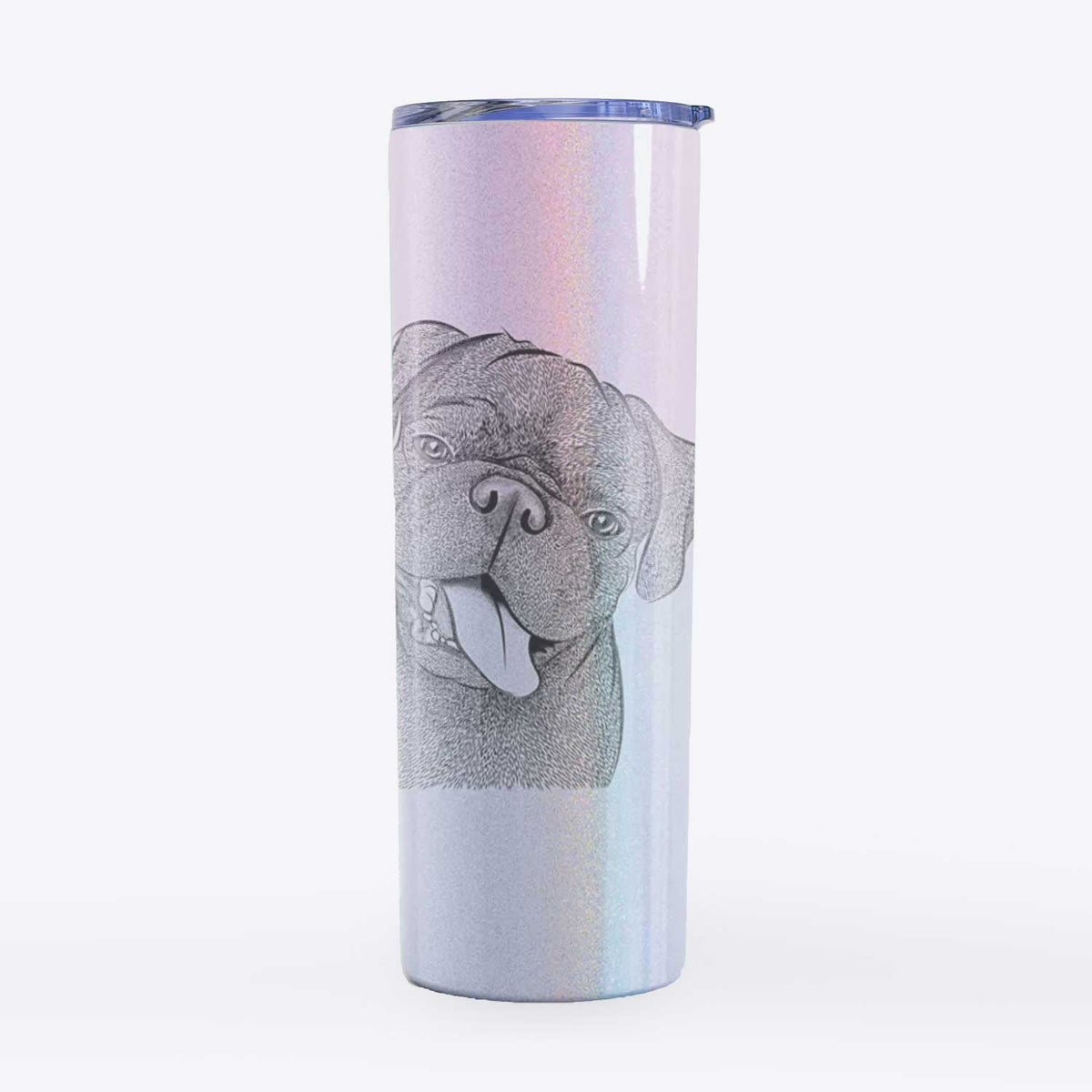 Dudley Danger the Pug - 20oz Skinny Tumbler