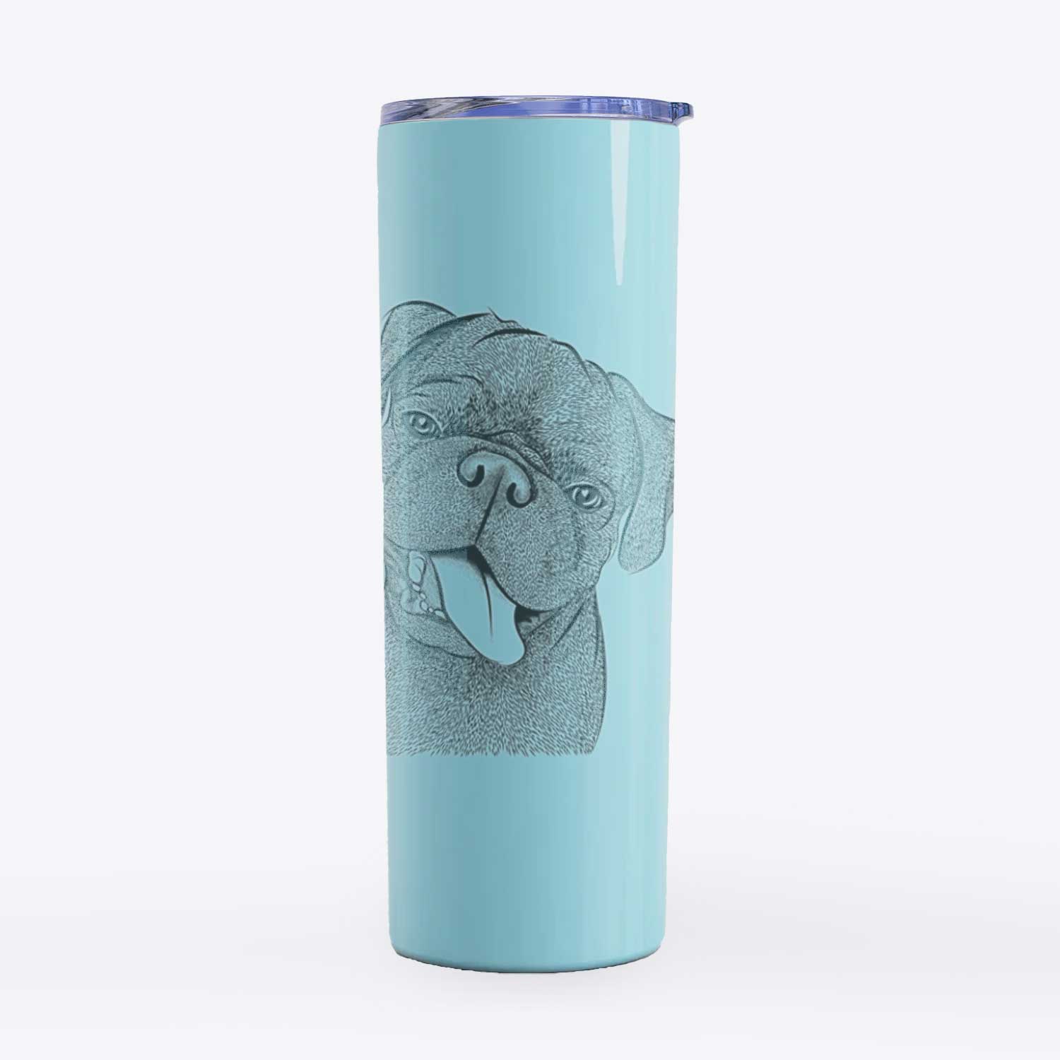 Dudley Danger the Pug - 20oz Skinny Tumbler