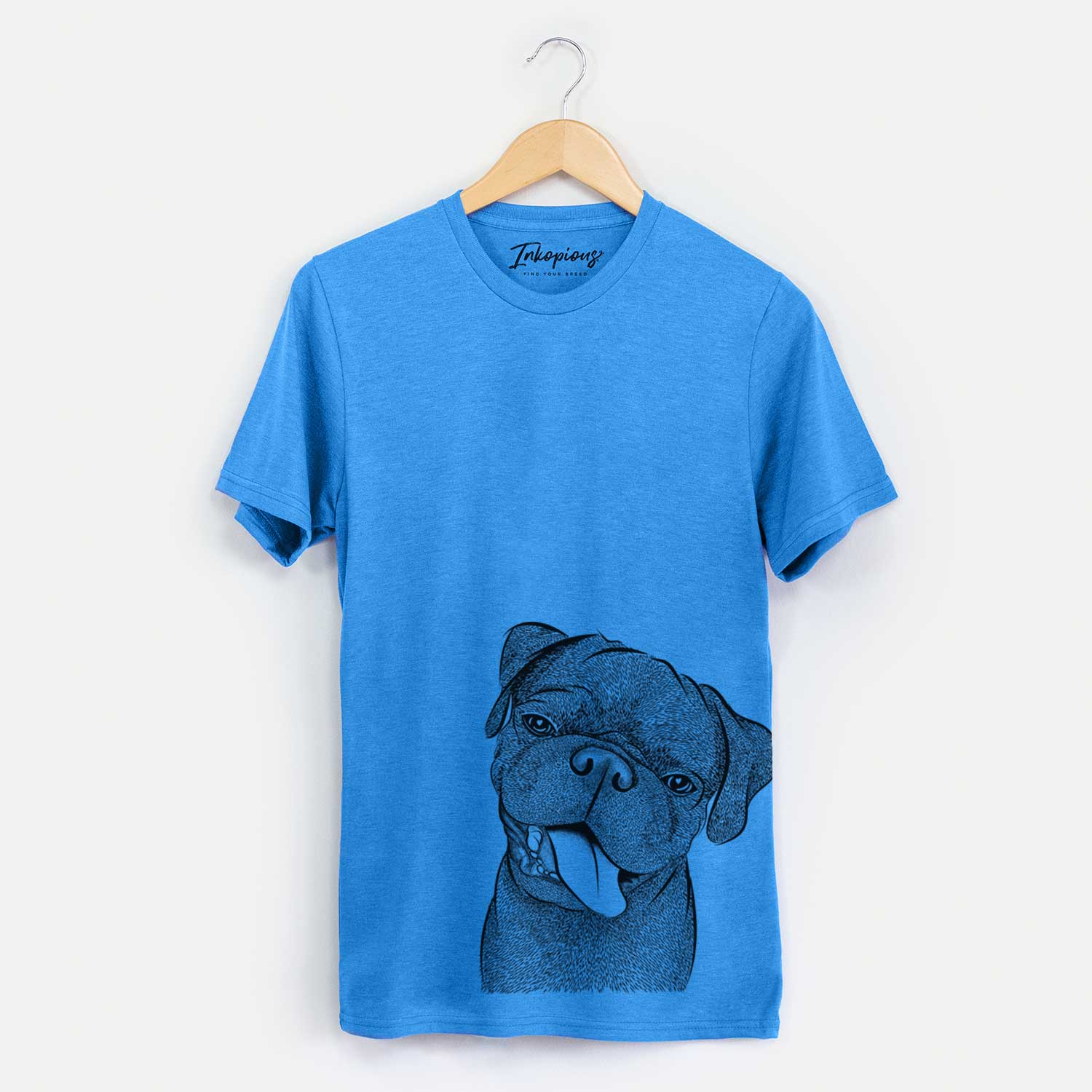 Bare Dudley Danger the Pug - Unisex Crewneck