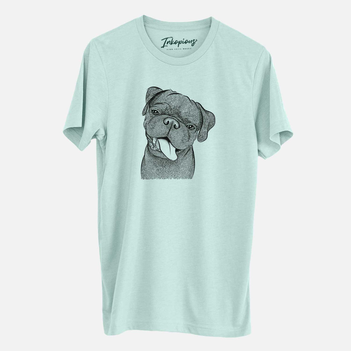 Bare Dudley Danger the Pug - Unisex Crewneck