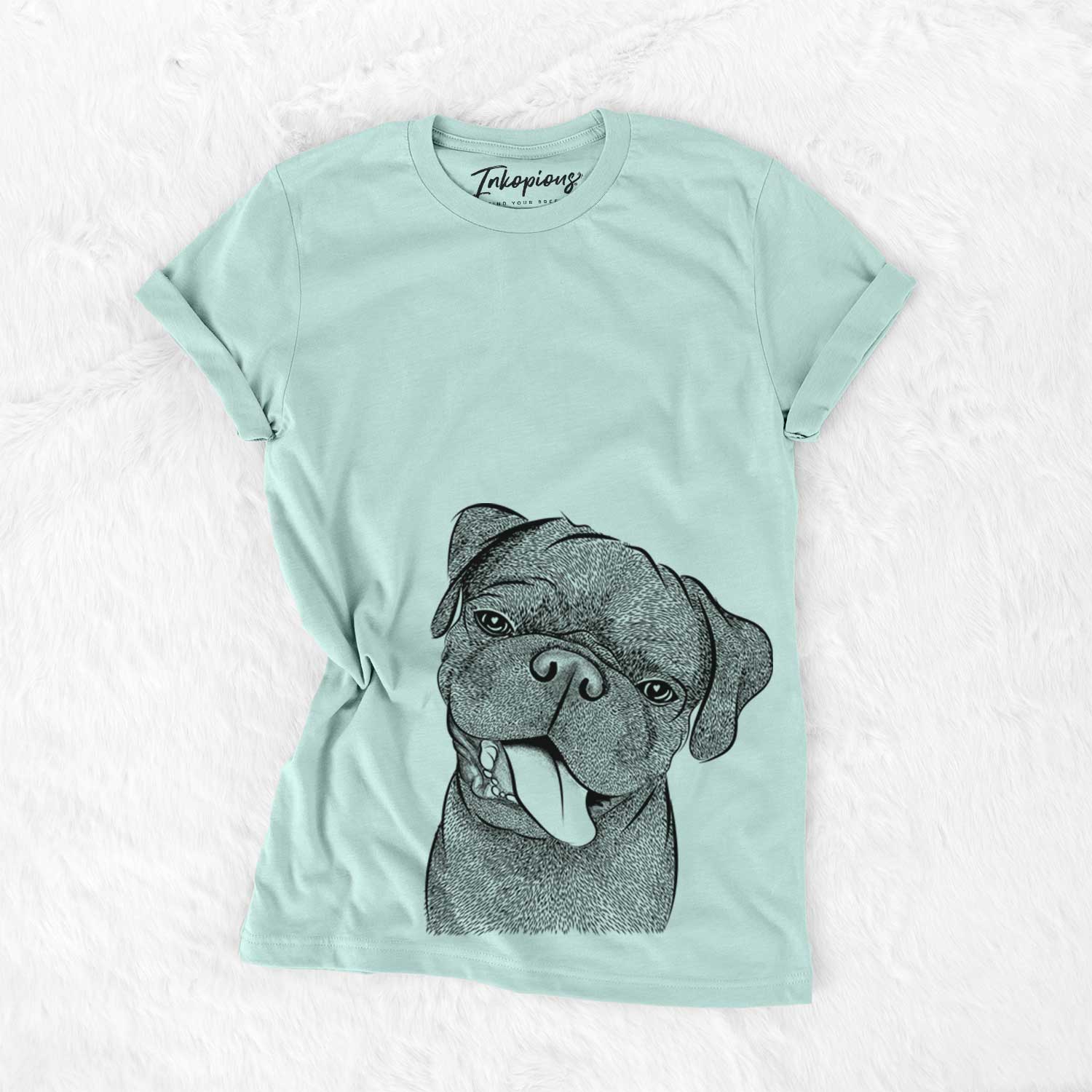 Bare Dudley Danger the Pug - Unisex Crewneck