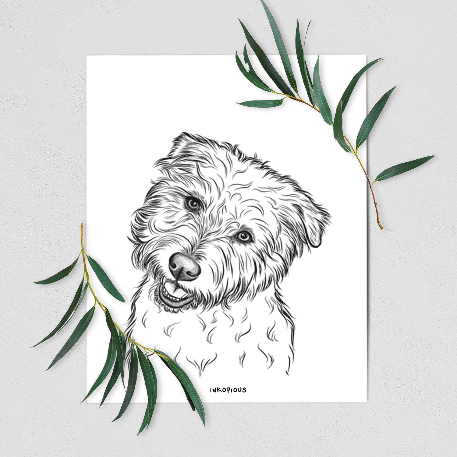 Duffy the Glen of Imaal Terrier Art Print