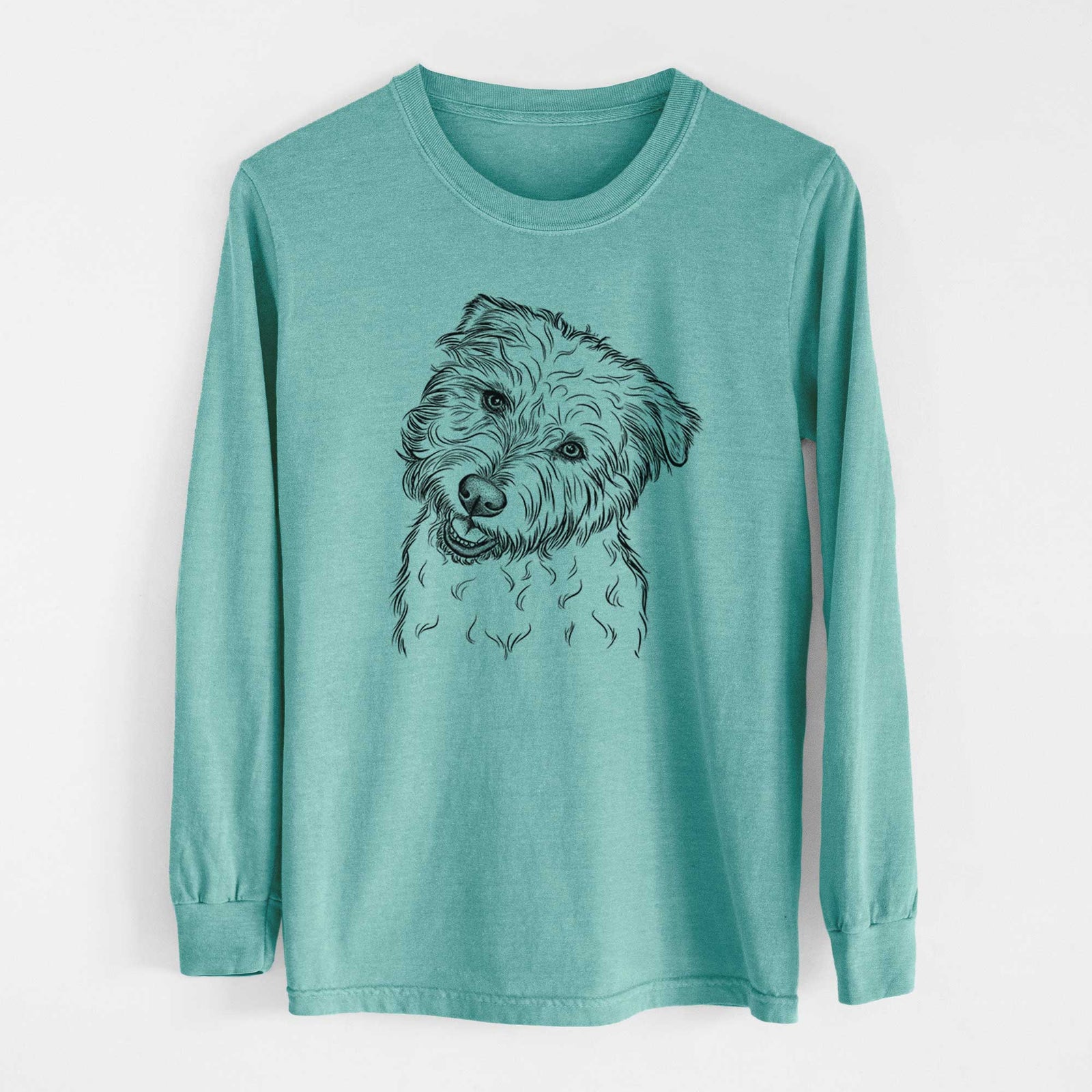 Bare Duffy the Glen of Imaal Terrier - Heavyweight 100% Cotton Long Sleeve